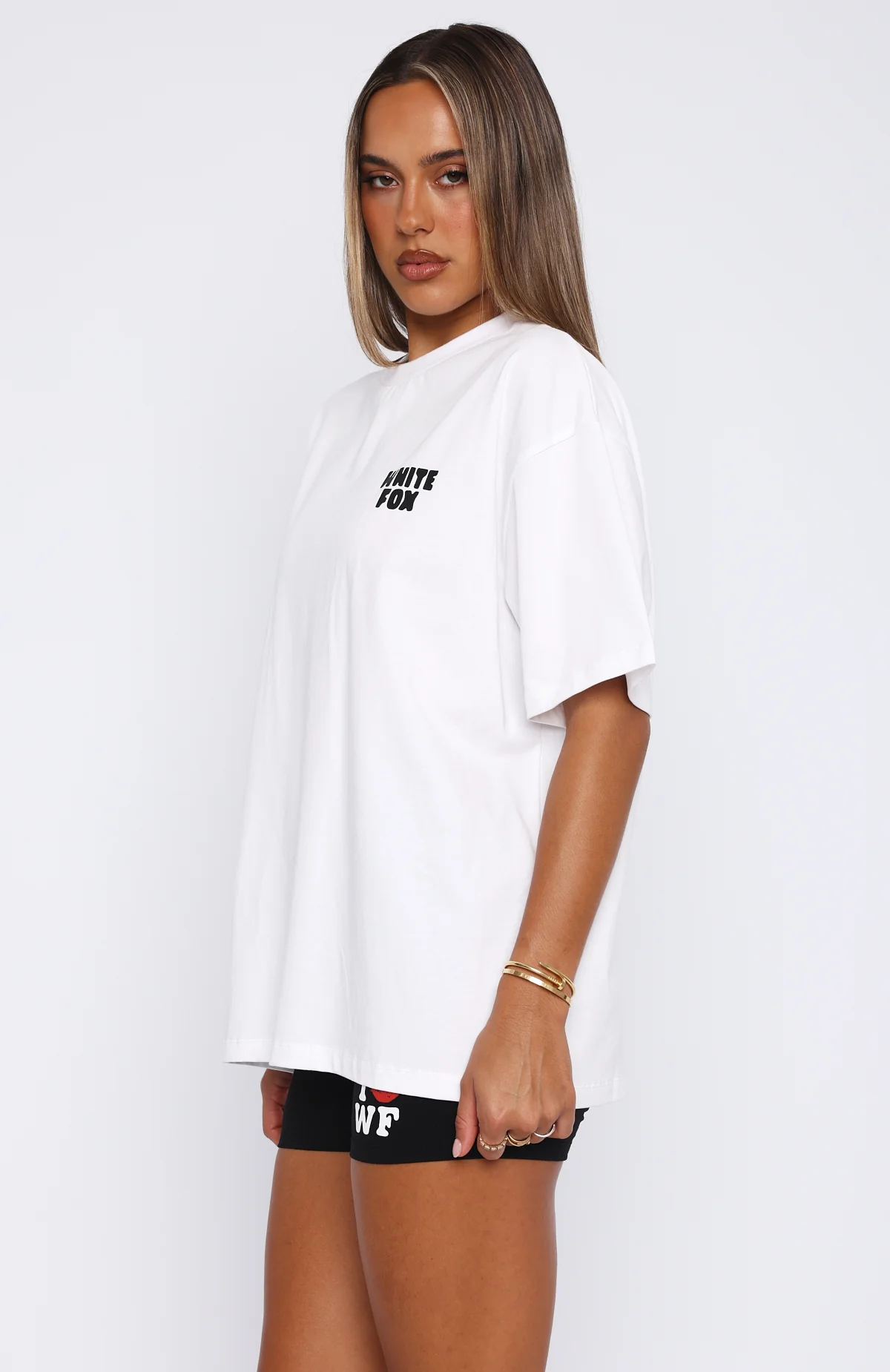 11th Street City Of Dreams Oversized Tee Frosting - Image 3
