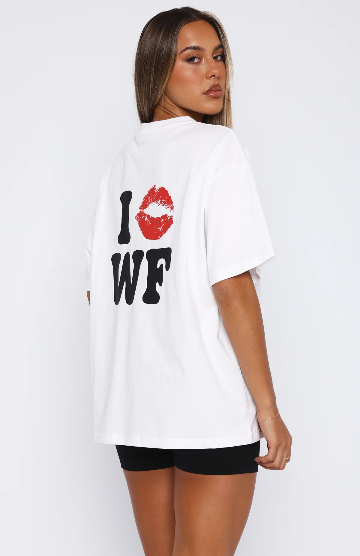 11th Street City Of Dreams Oversized Tee Frosting - Image 4