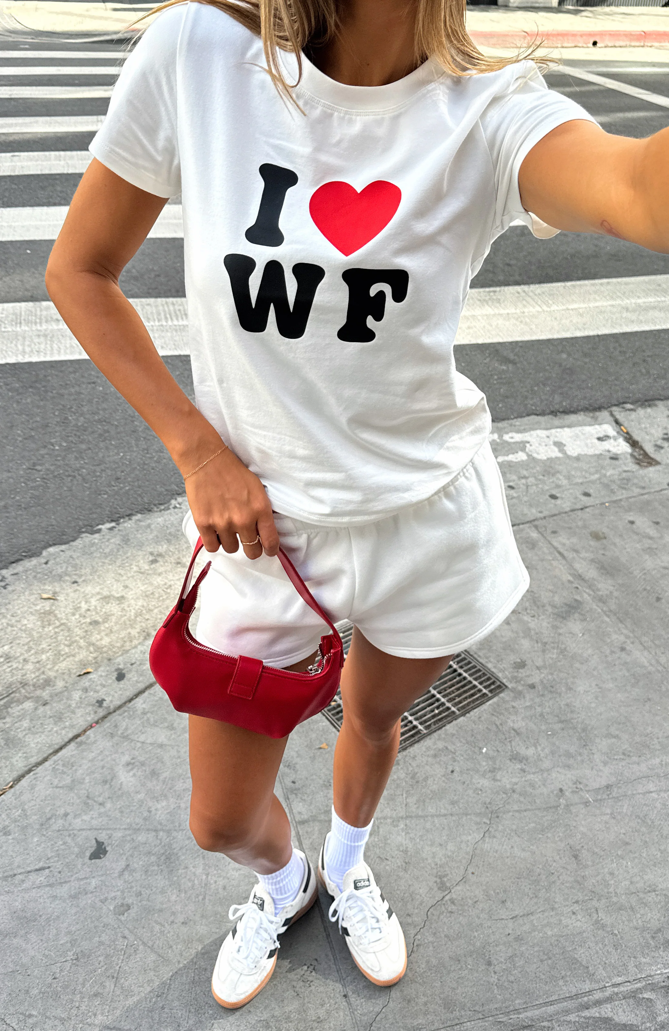 11th Street City Of Dreams Relaxed Baby Tee Frosting - Image 8