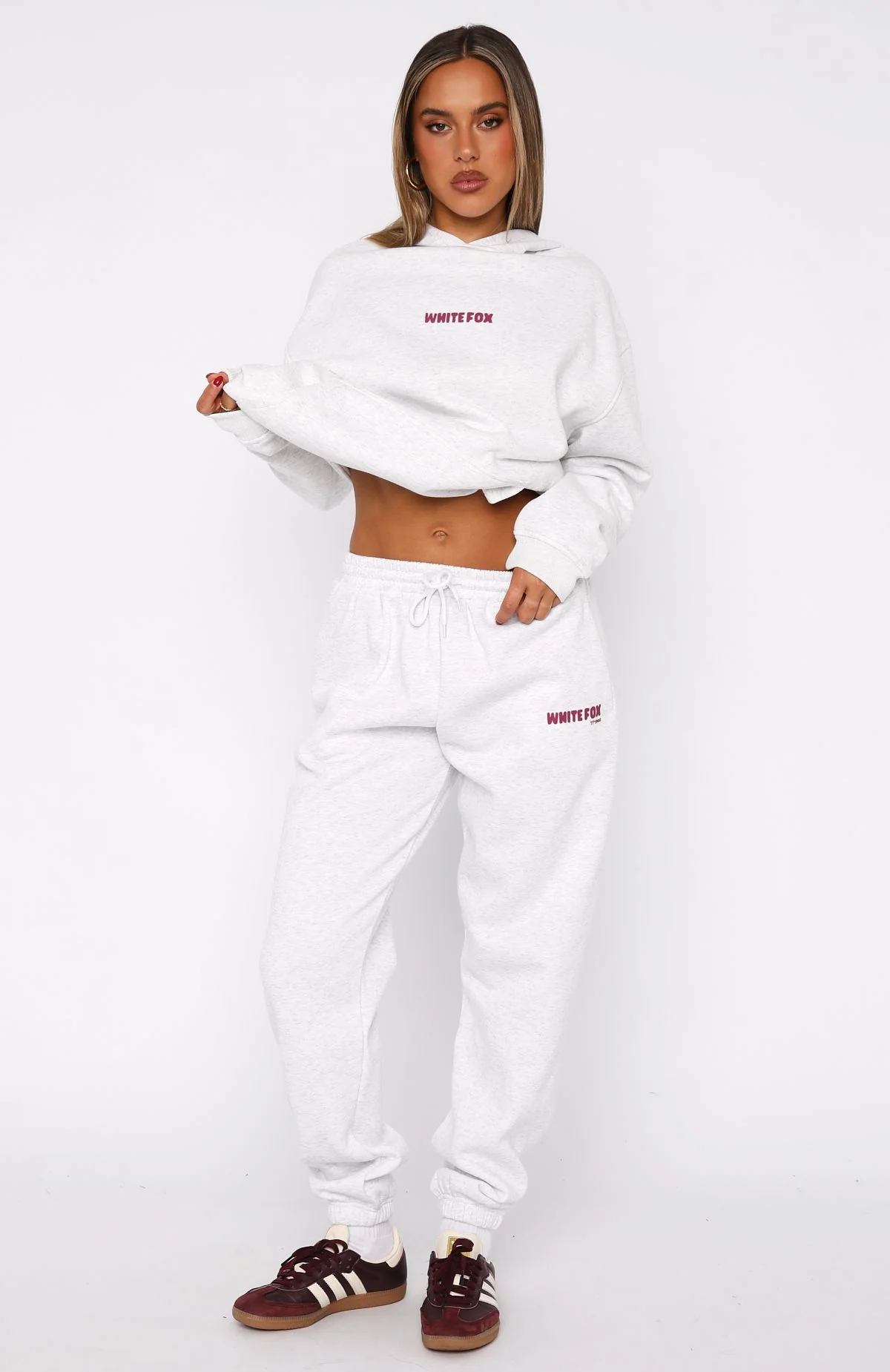 11th Street New York Or Nowhere Sweatpants Berry Blast - Image 2