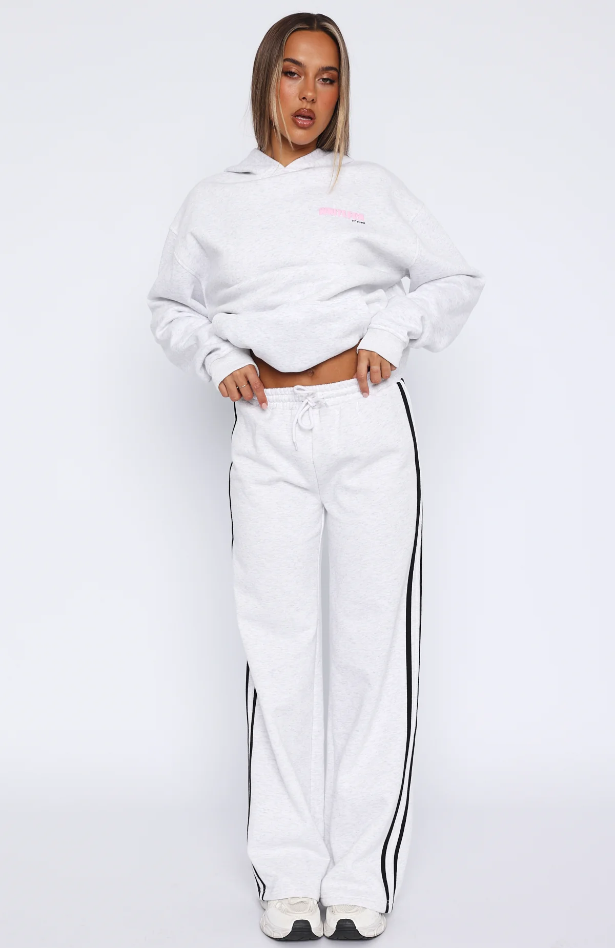 11th Street Out & About Wide Leg Sweatpants Glaze - Image 3