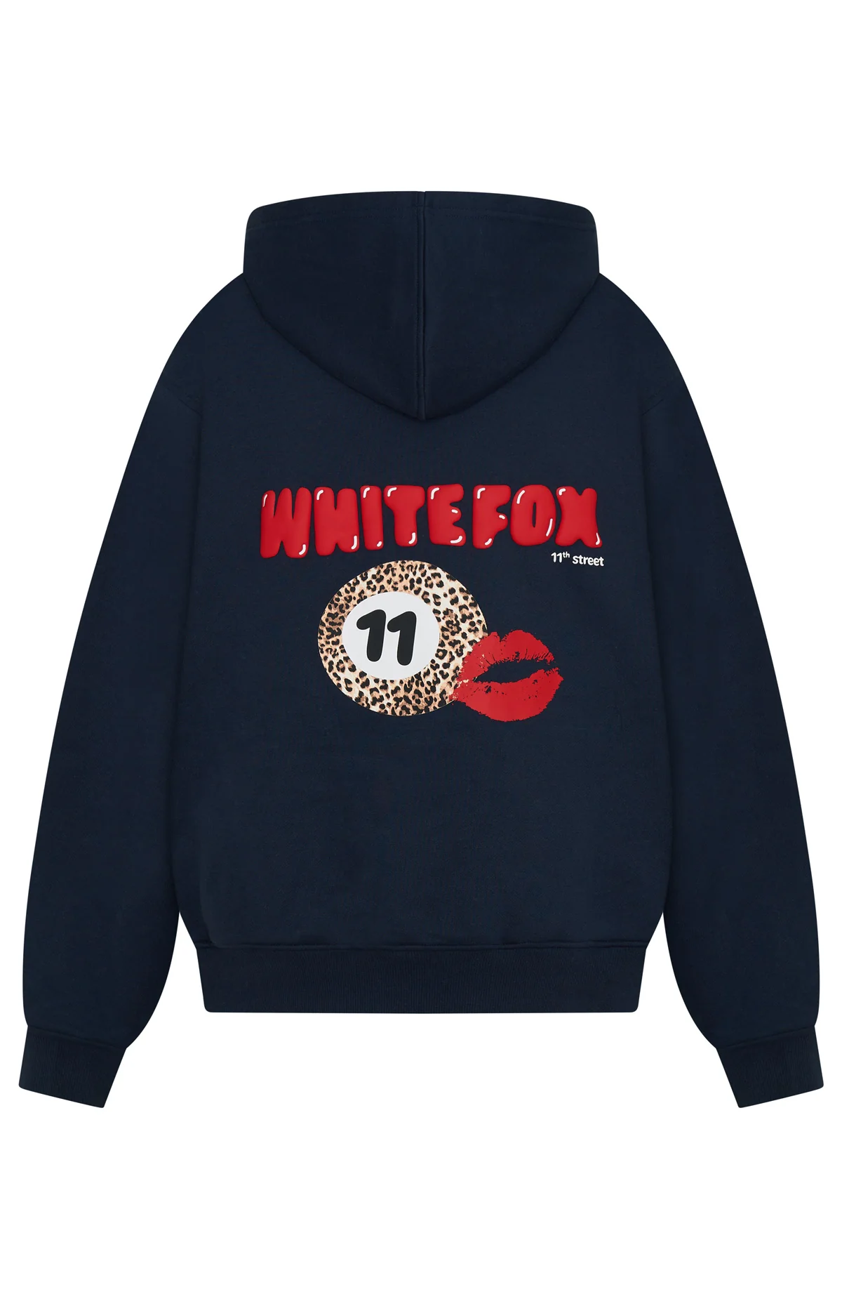 11th Street She's So Lucky Oversized Hoodie Blueberry Twist - Image 5