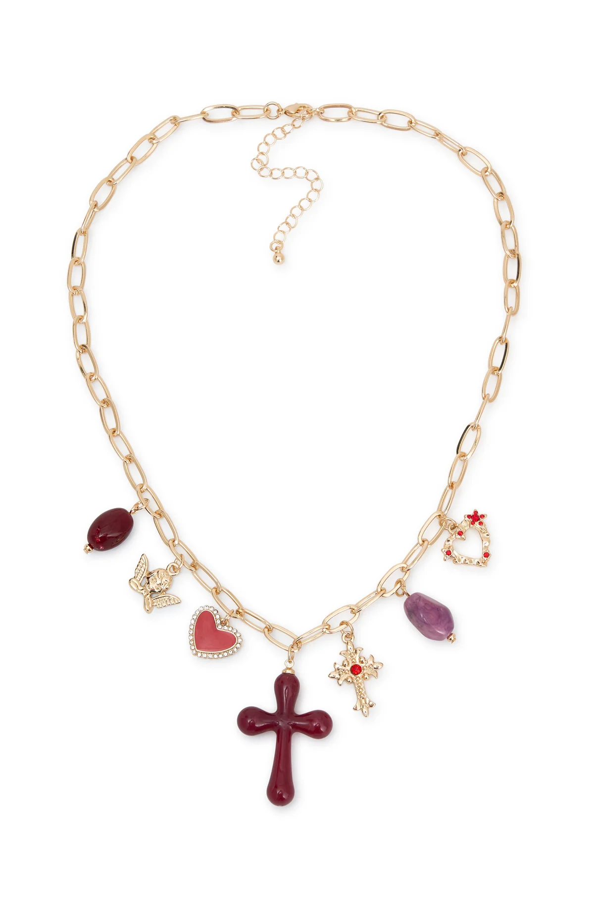 Adalee Necklace Gold - Image 5