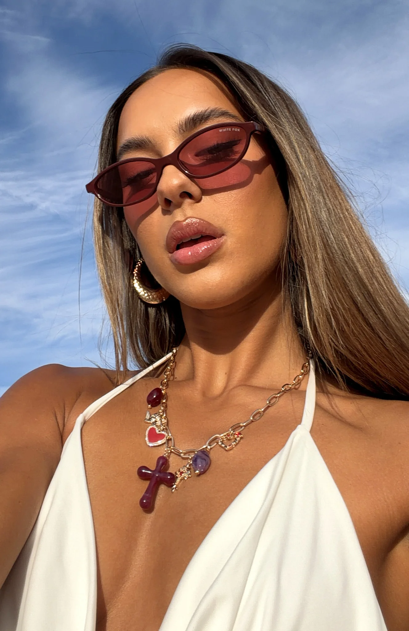 Adalee Necklace Gold - Image 6