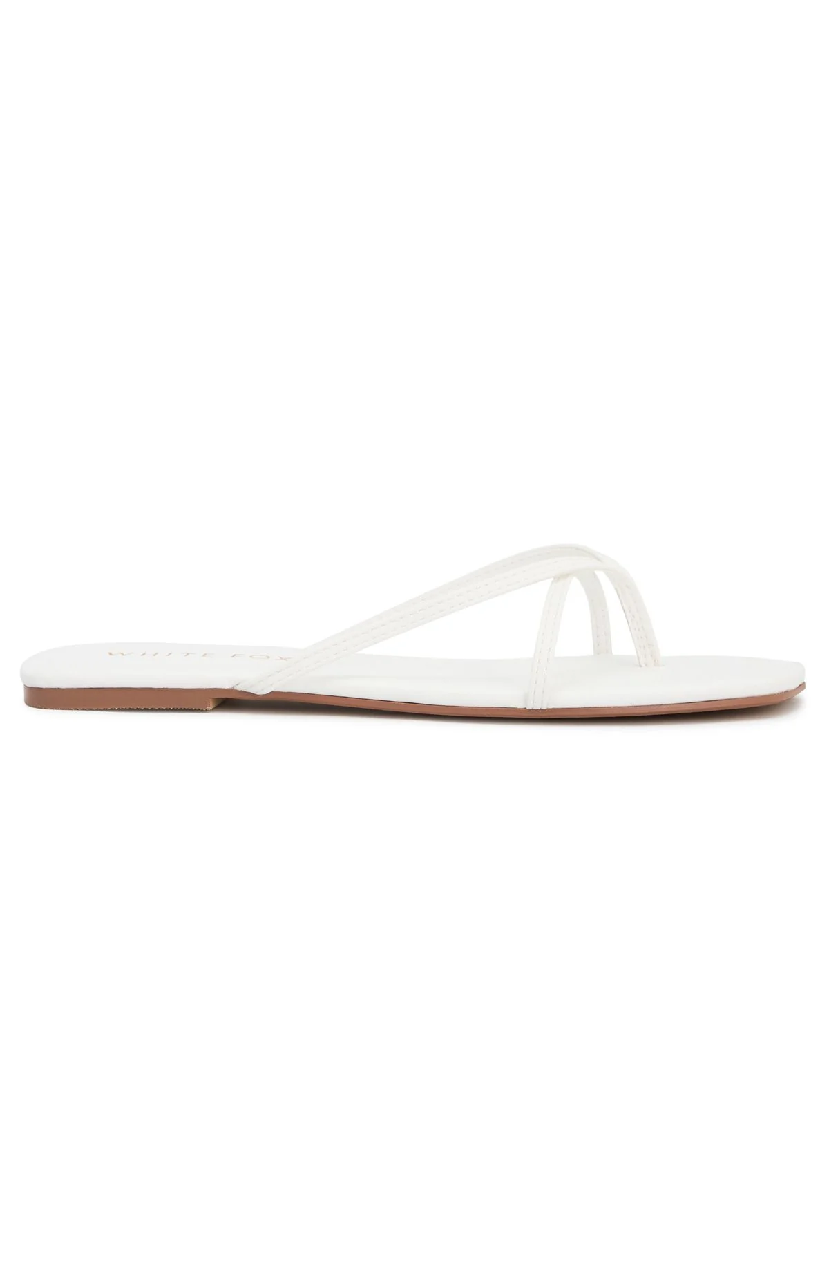 Ailani Thong Sandals White - Image 3