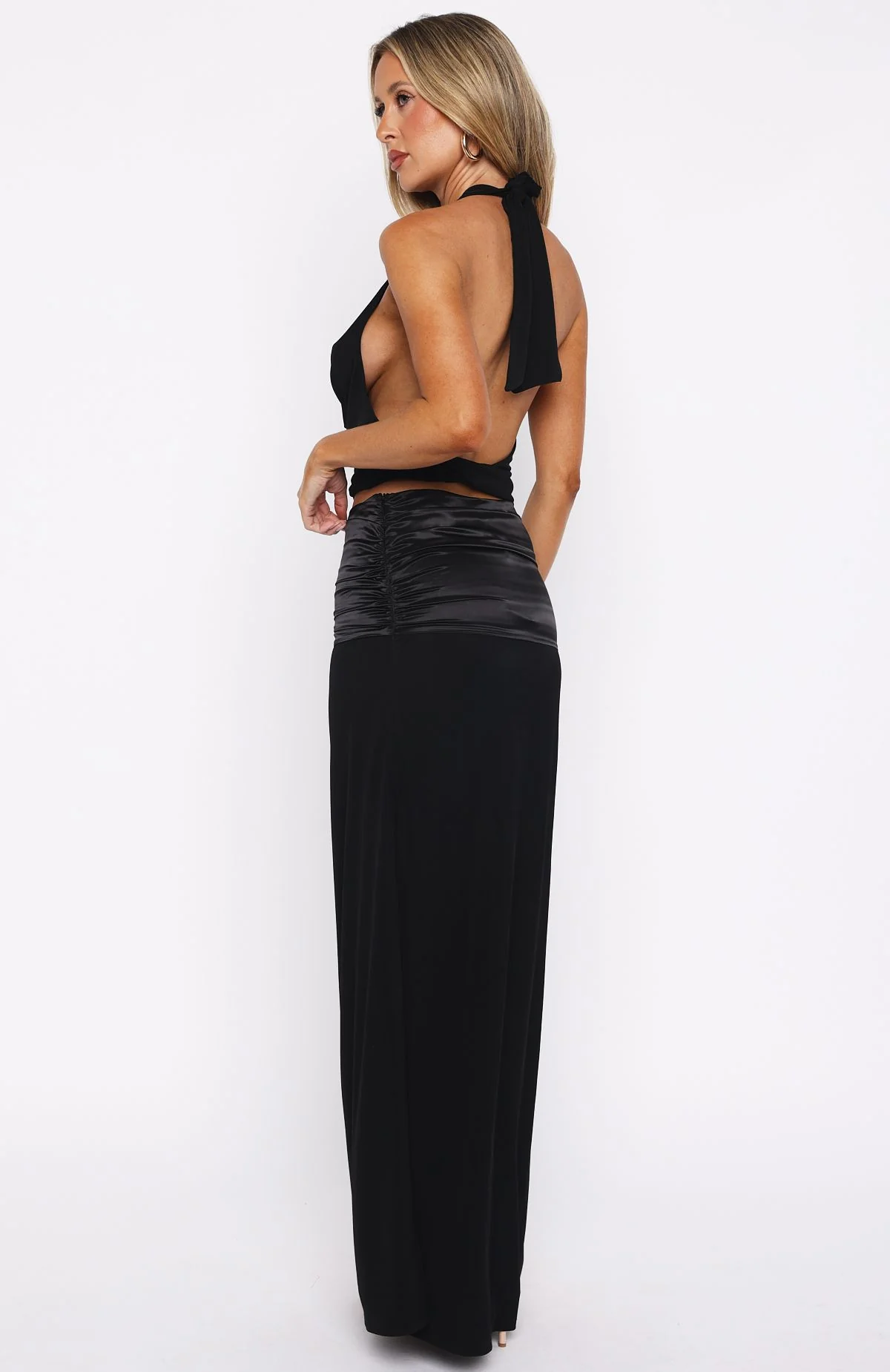 All In Tonight Maxi Skirt Black - Image 4