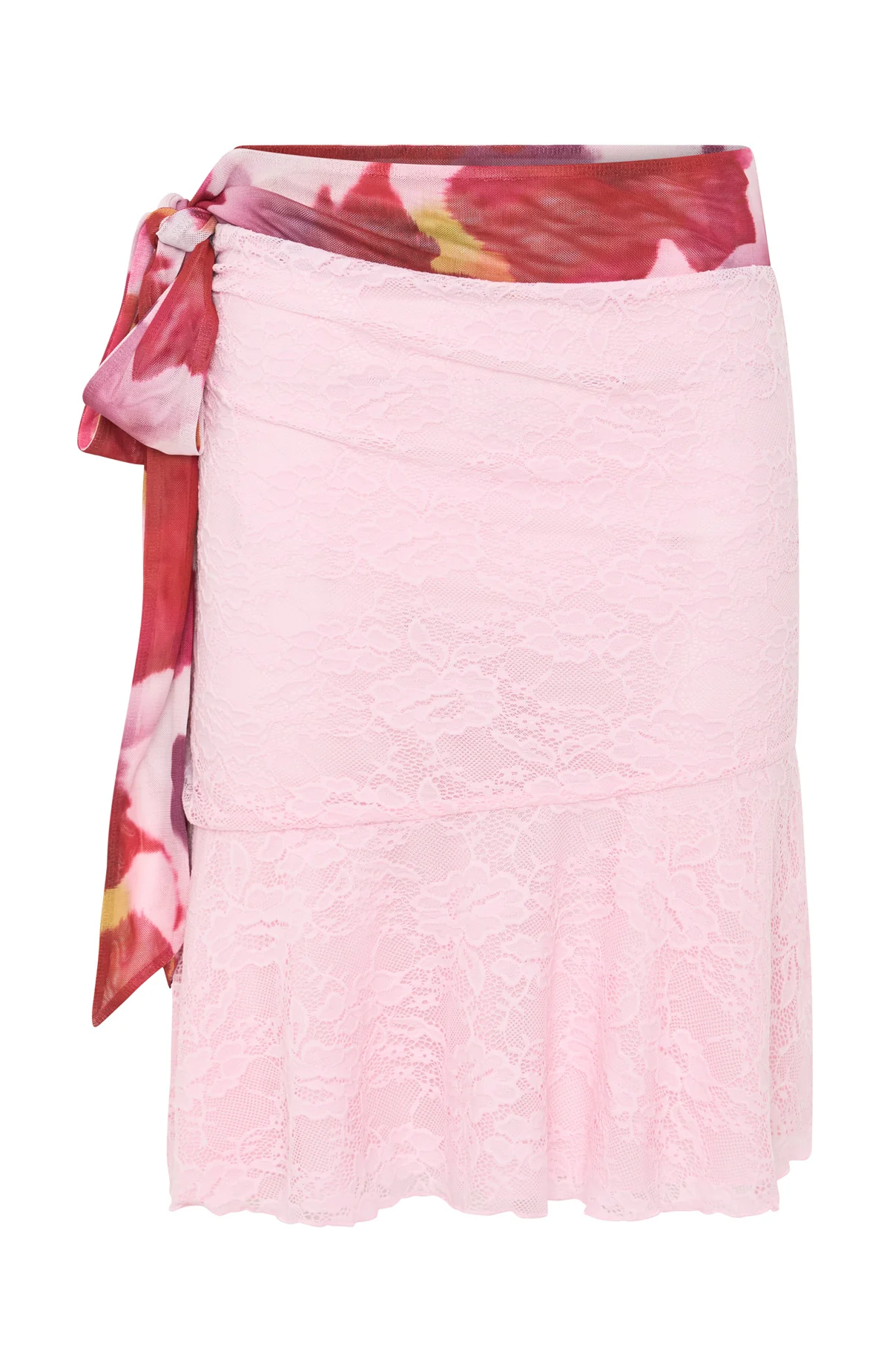 All Smiles Midi Skirt Berry Nectar - Image 6
