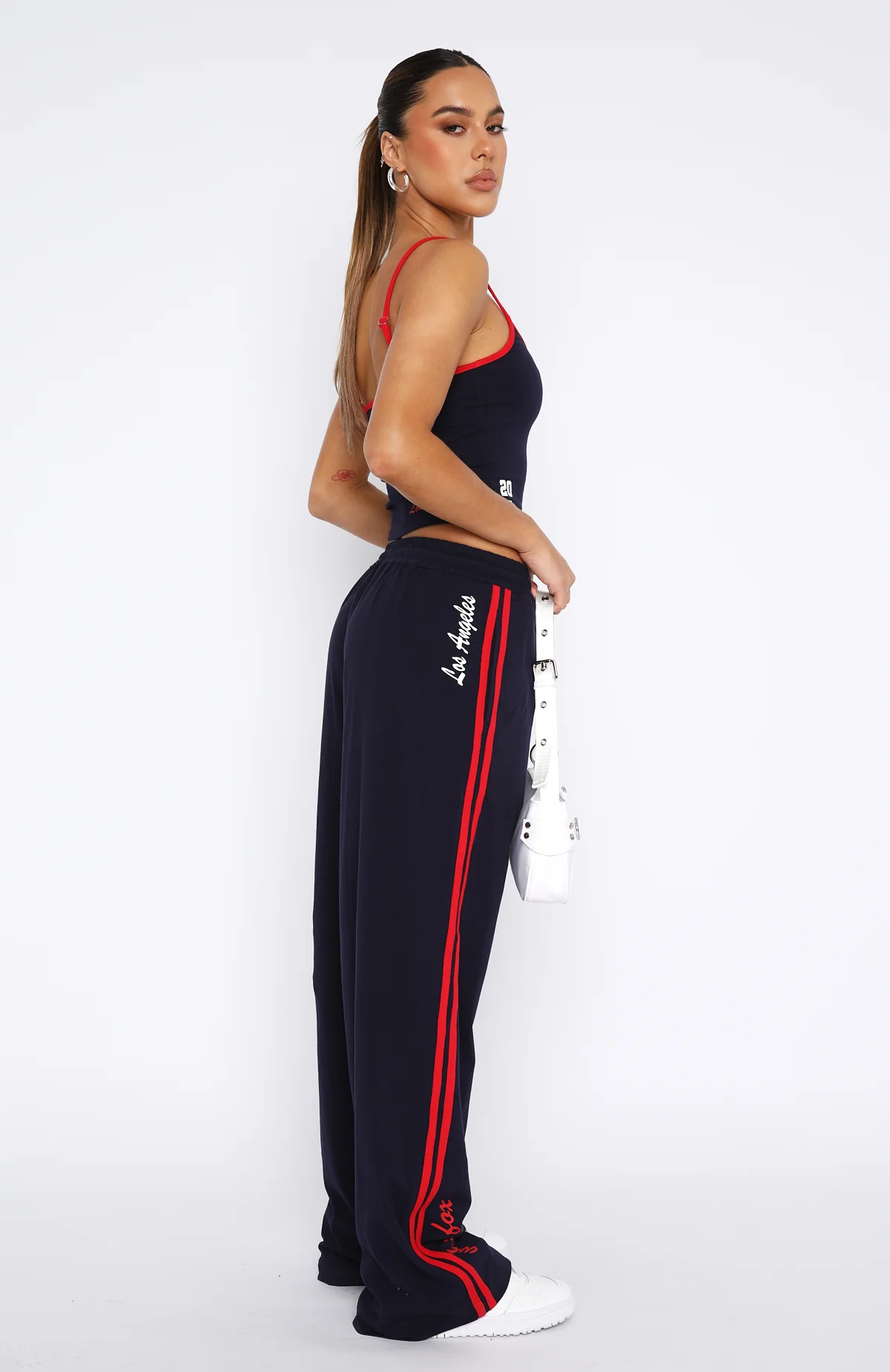 All Star Season Track Pants Navy - Image 3