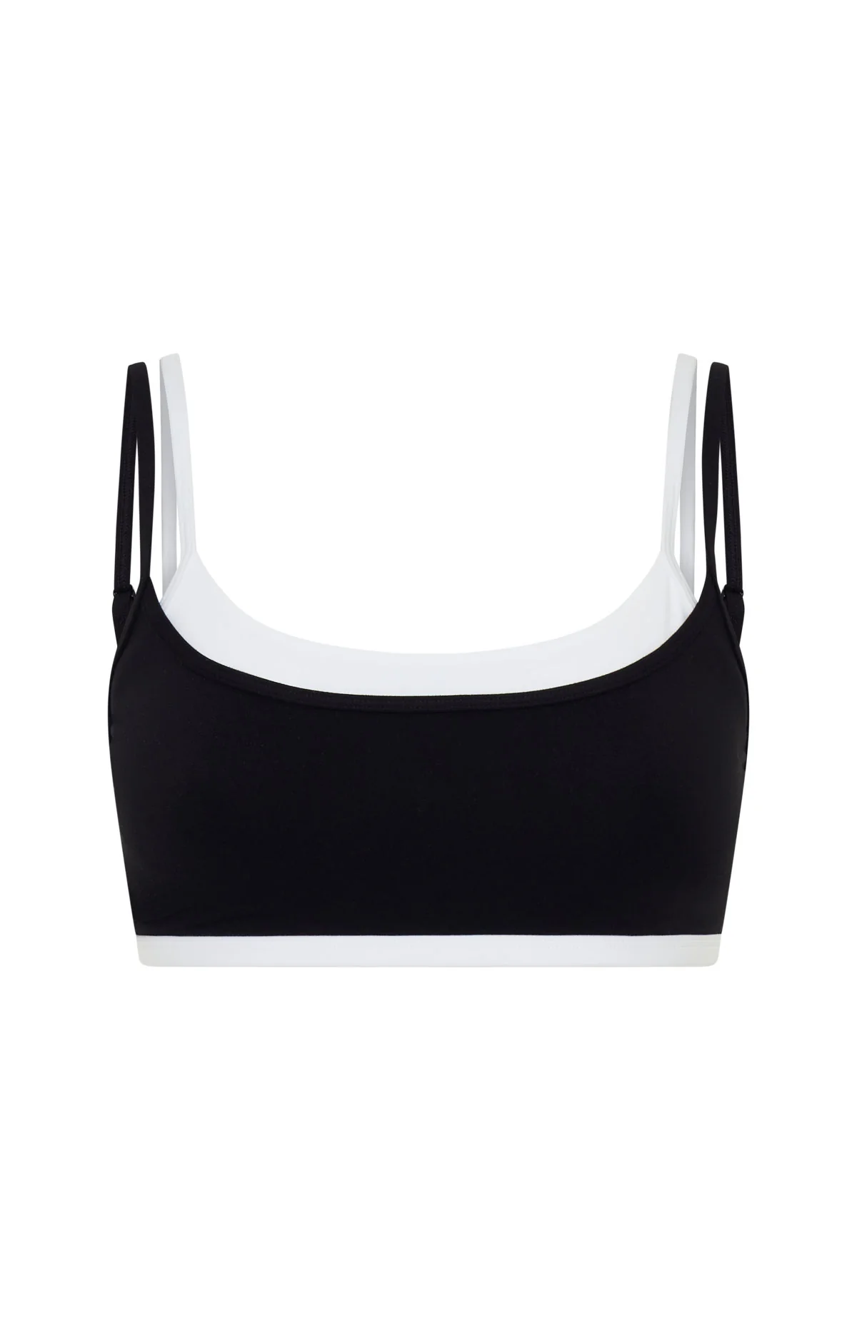 All The Glory Sports Bra Black/White - Image 8