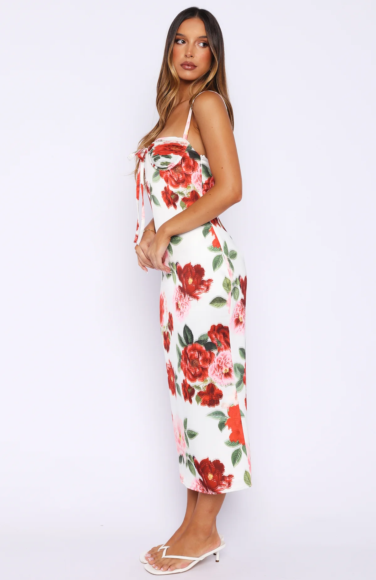 All Yours Midi Dress Heirloom Bloom - Image 4