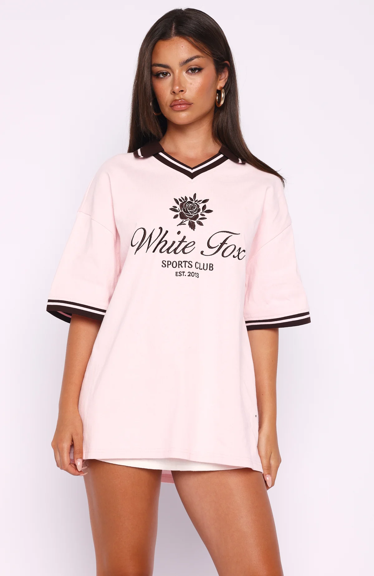 Along The Way Oversized Jersey Pink - Image 2