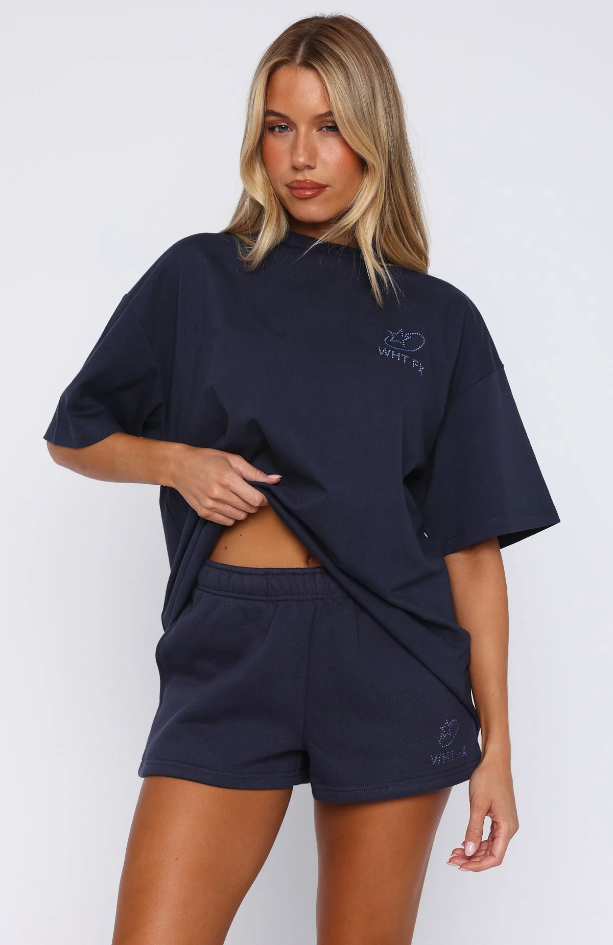 Always Shining Lounge Shorts Navy - Image 2