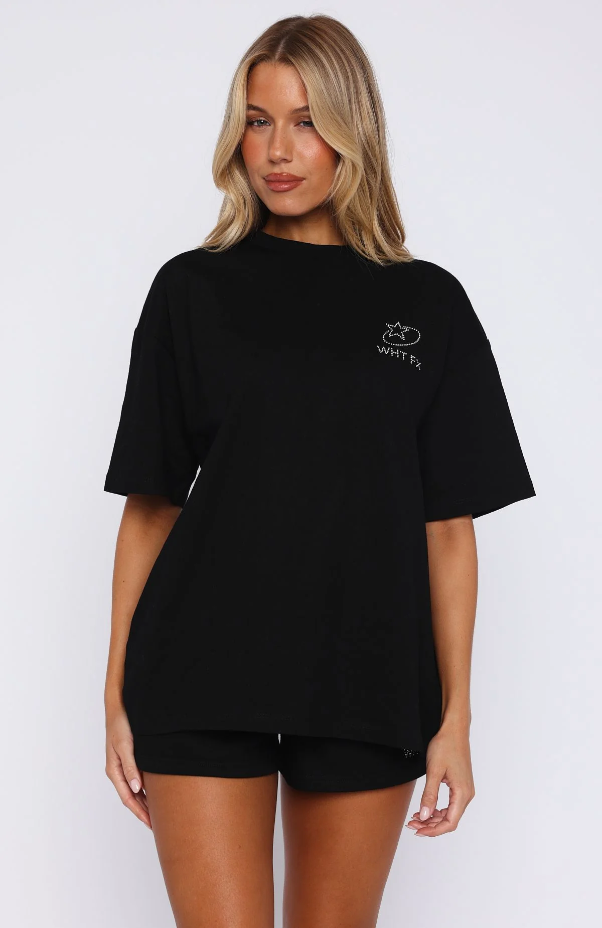 Always Shining Oversized Tee Black - Image 2
