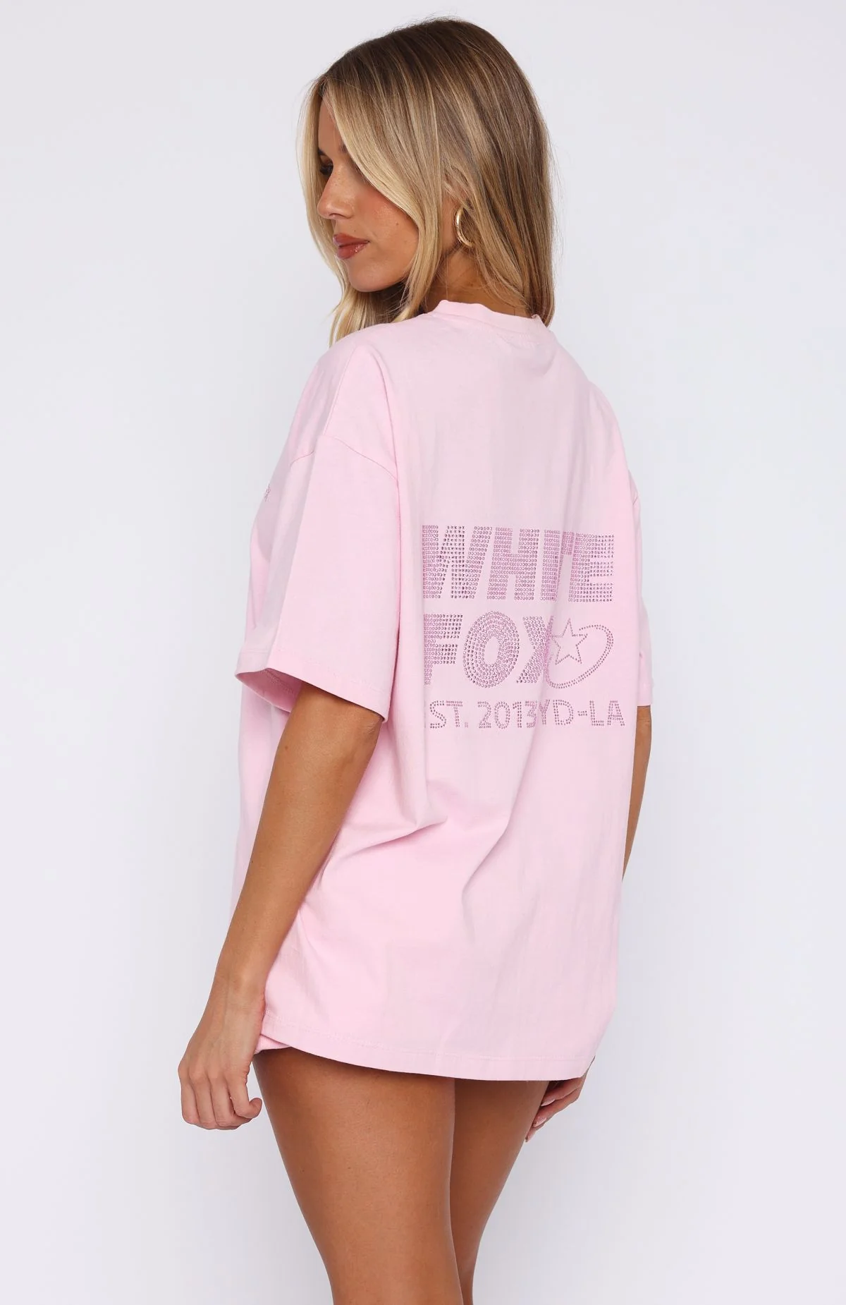 Always Shining Oversized Tee Posy - Image 4