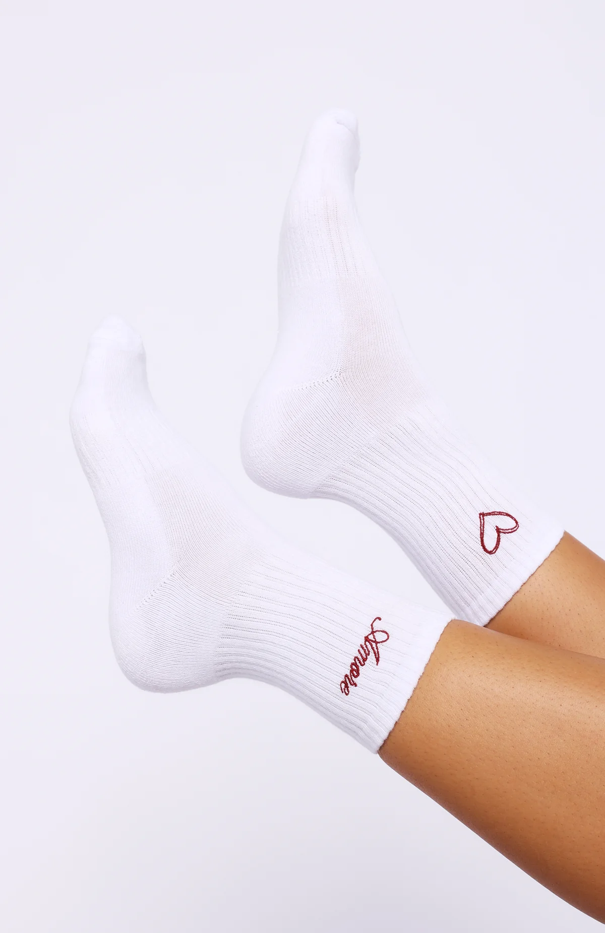 Amore Mio Socks White - Image 3