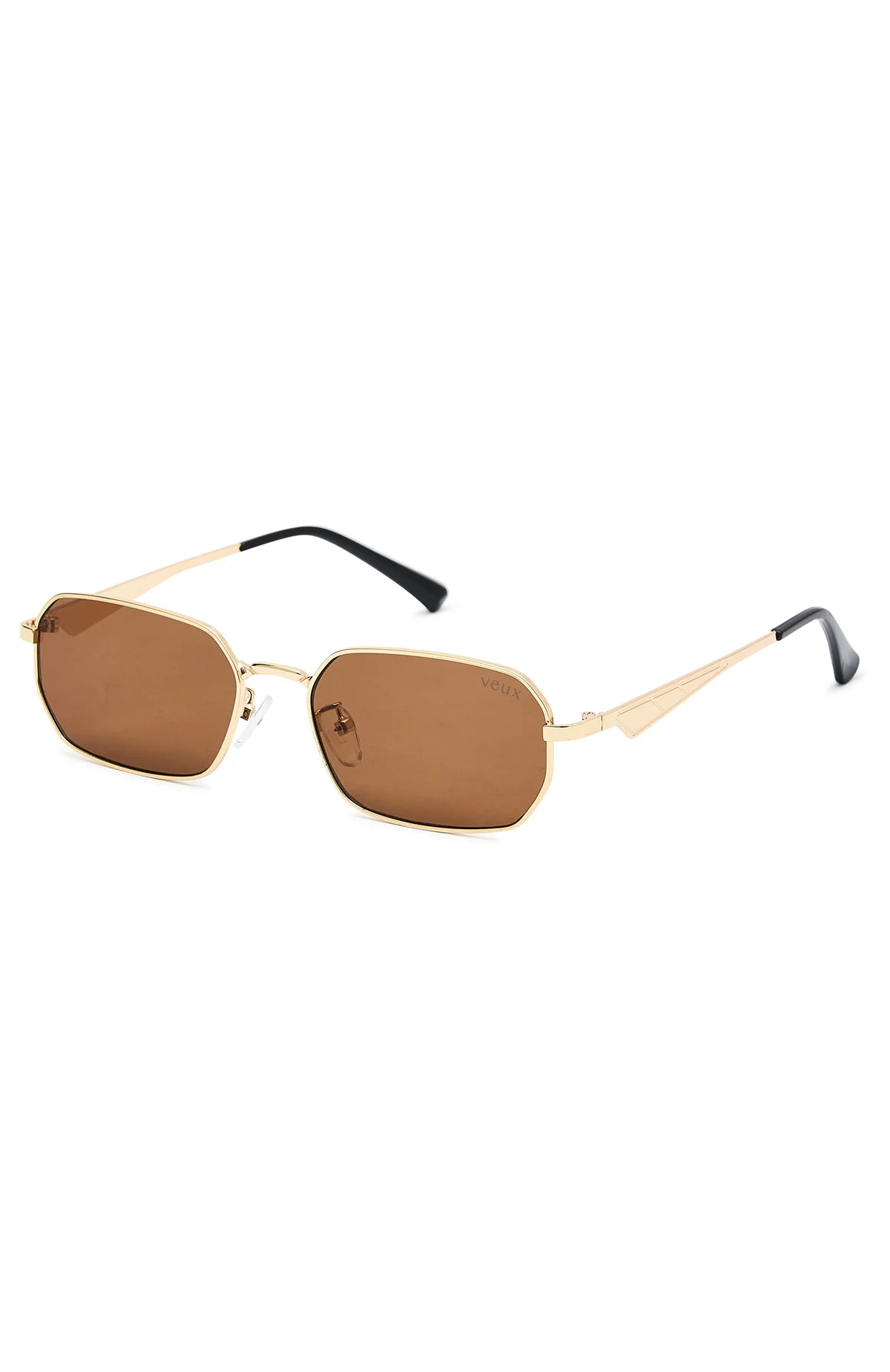 Arden Sunglasses Chocolate/Gold - Image 3