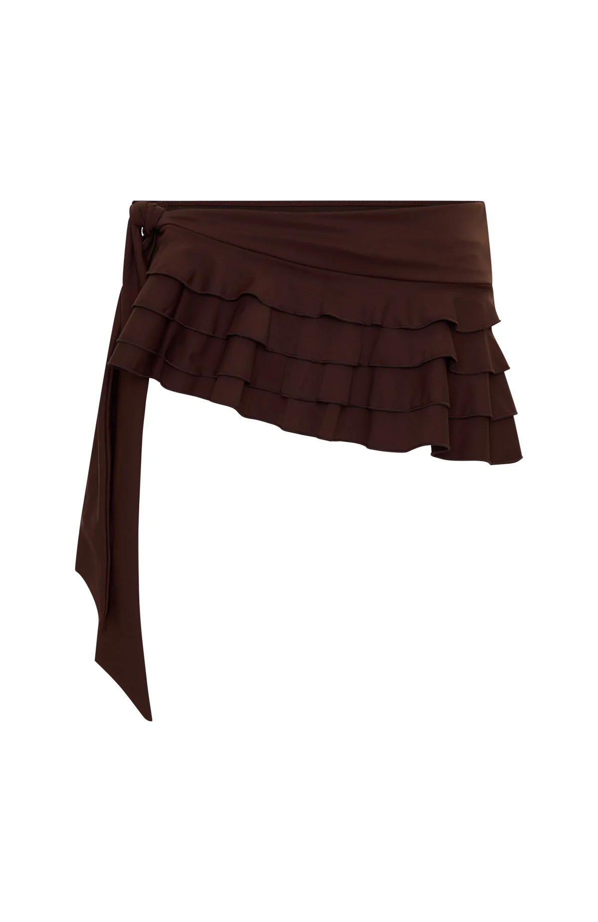 At First Sight Mini Skirt Chocolate - Image 10