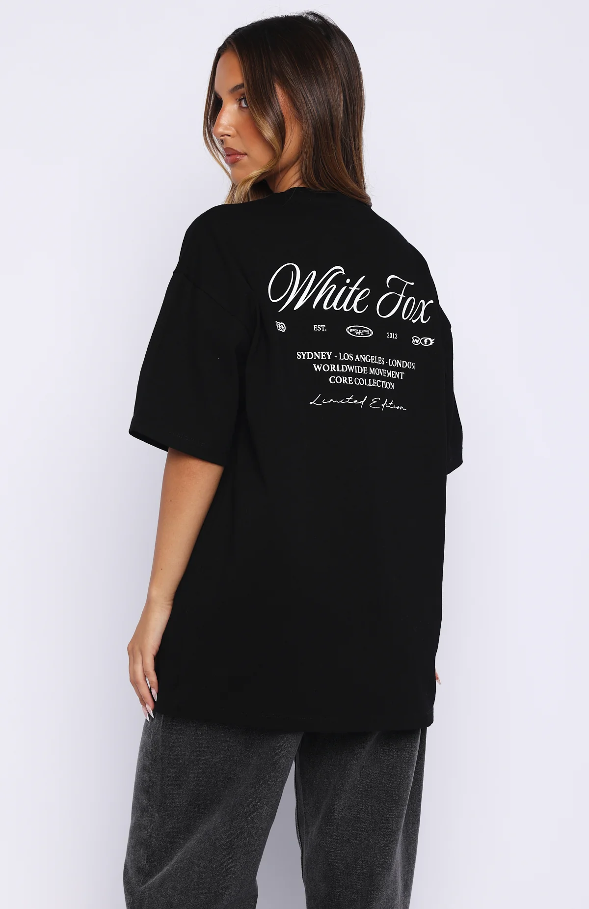 At Second Glance Oversized Tee Black - Image 6