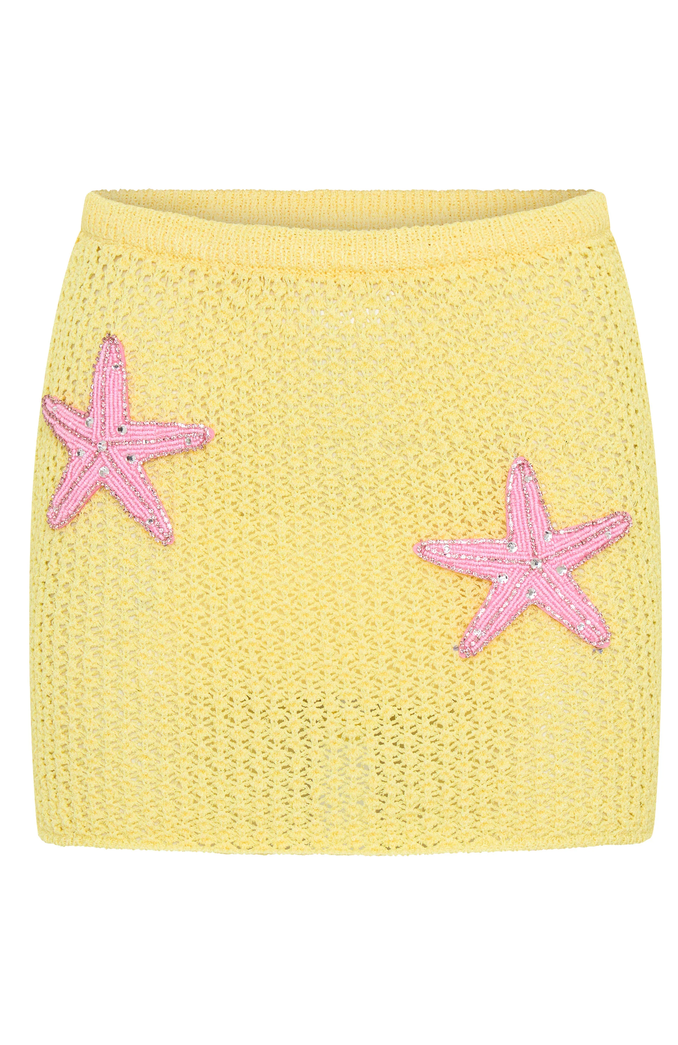 Azure Star Mini Skirt Lemon - Image 7