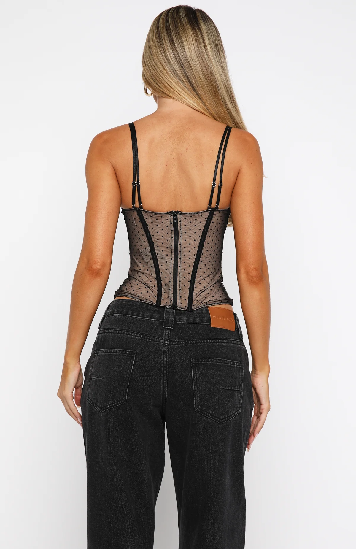 Barely Even Friends Bustier Black - Image 4