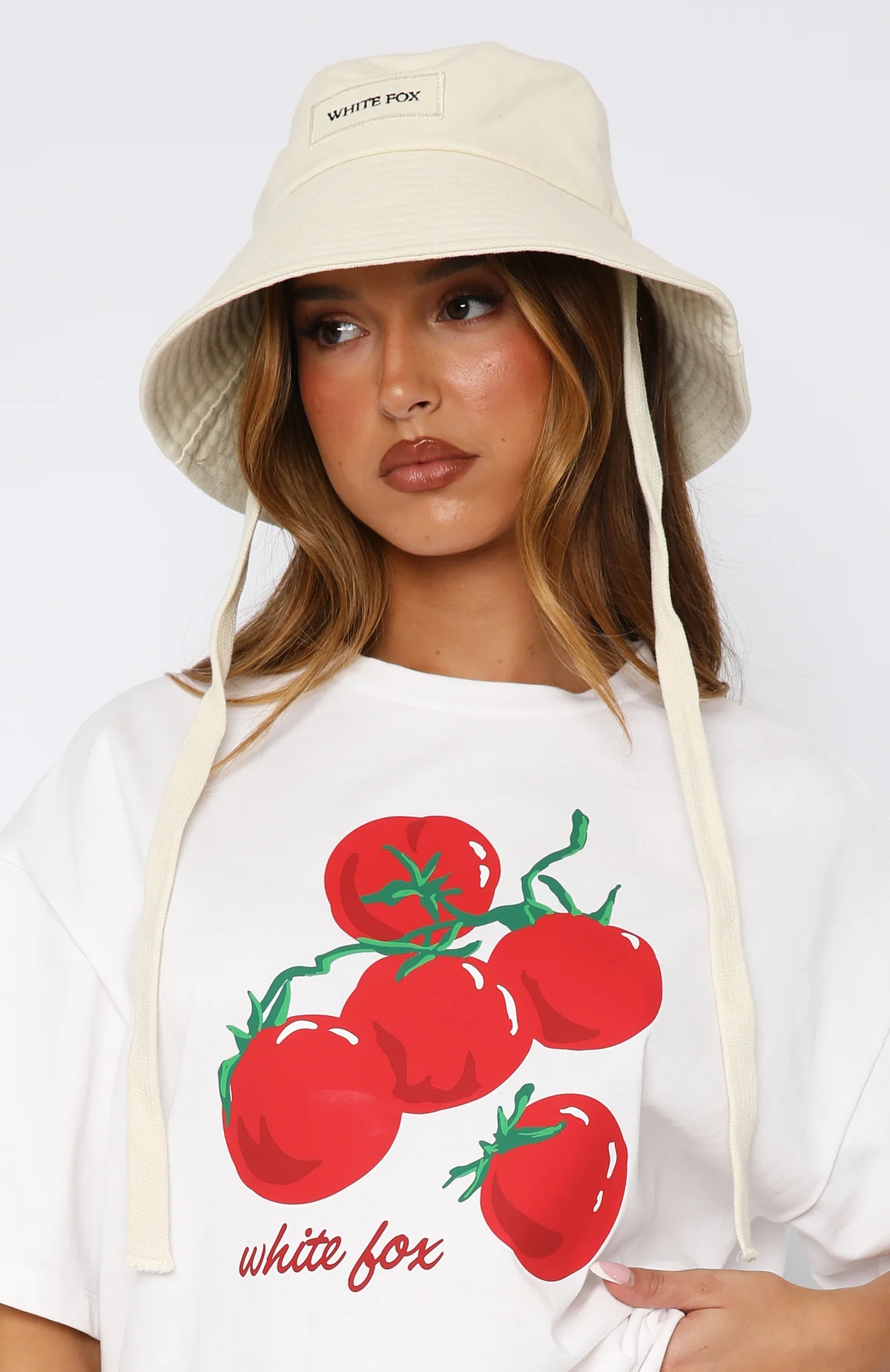 Belle Bucket Hat Cream - Image 4