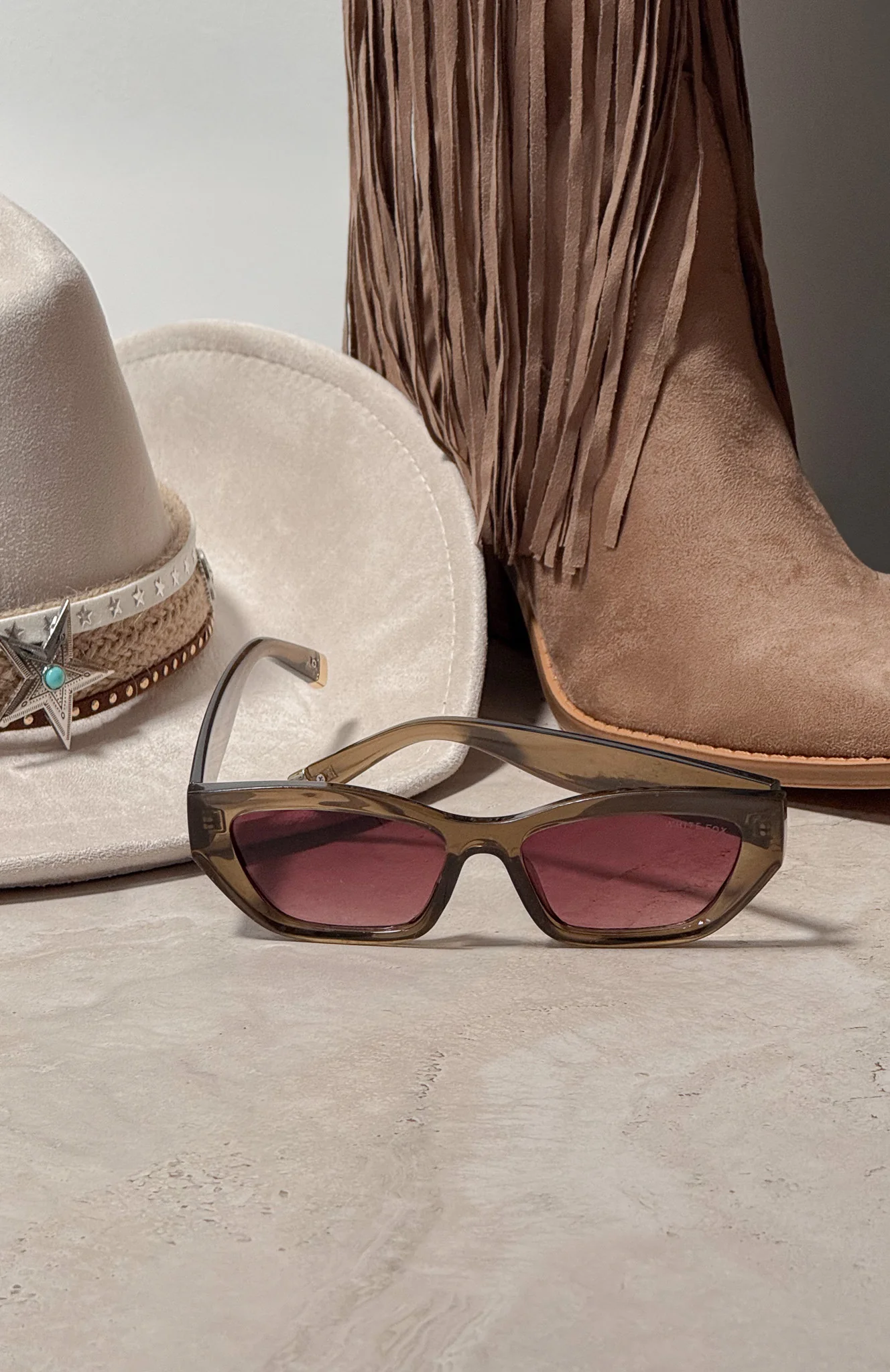 Bexley Sunglasses Khaki - Image 2