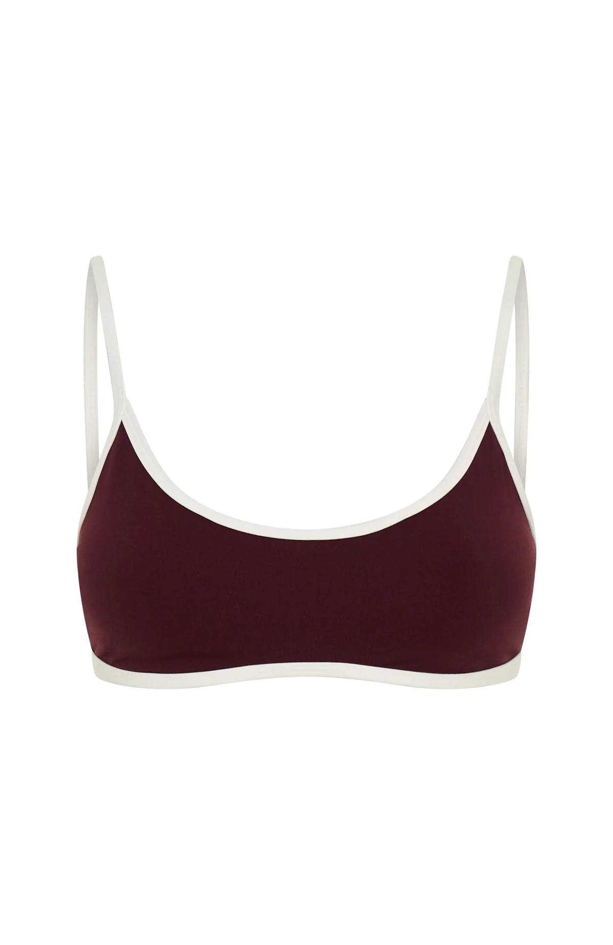 Blitz Sports Bra Merlot/Cream - Image 7