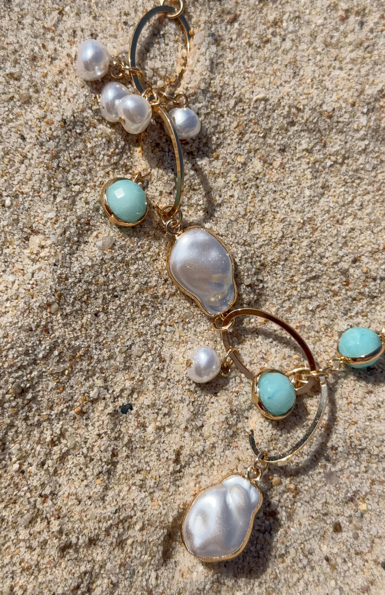 Borna Necklace Gold - Image 5