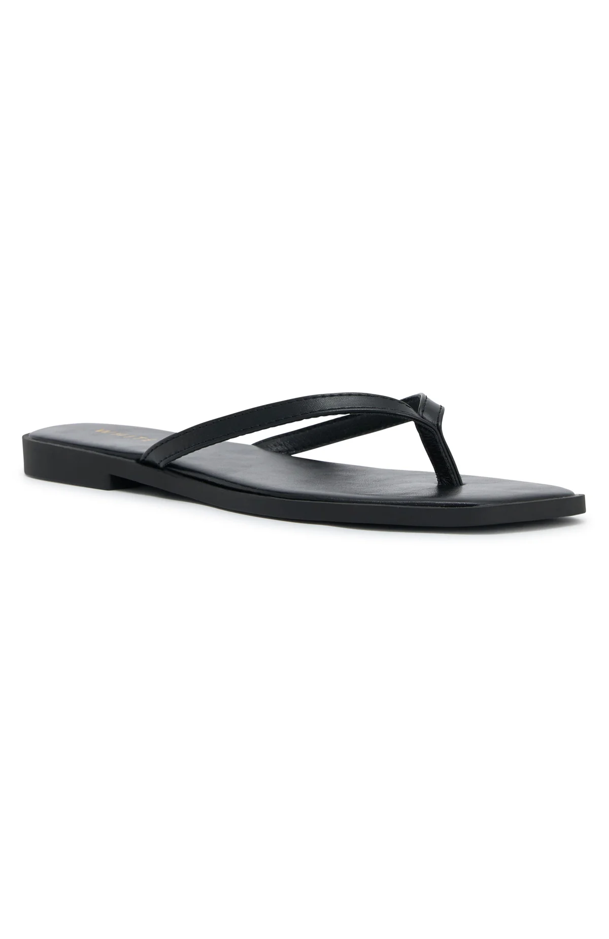 Breccan Thong Sandals Black - Image 6