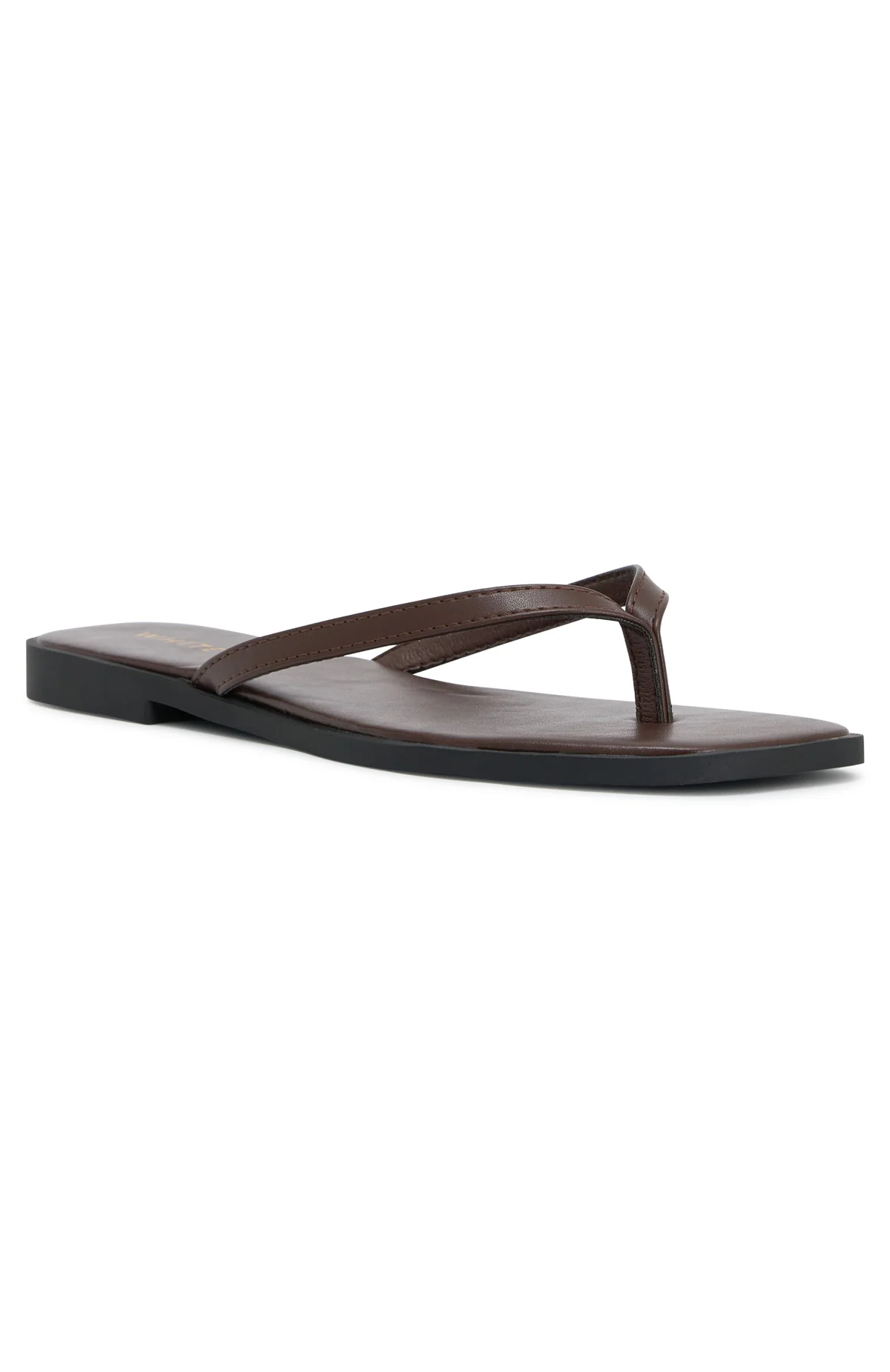 Breccan Thong Sandals Chocolate - Image 6