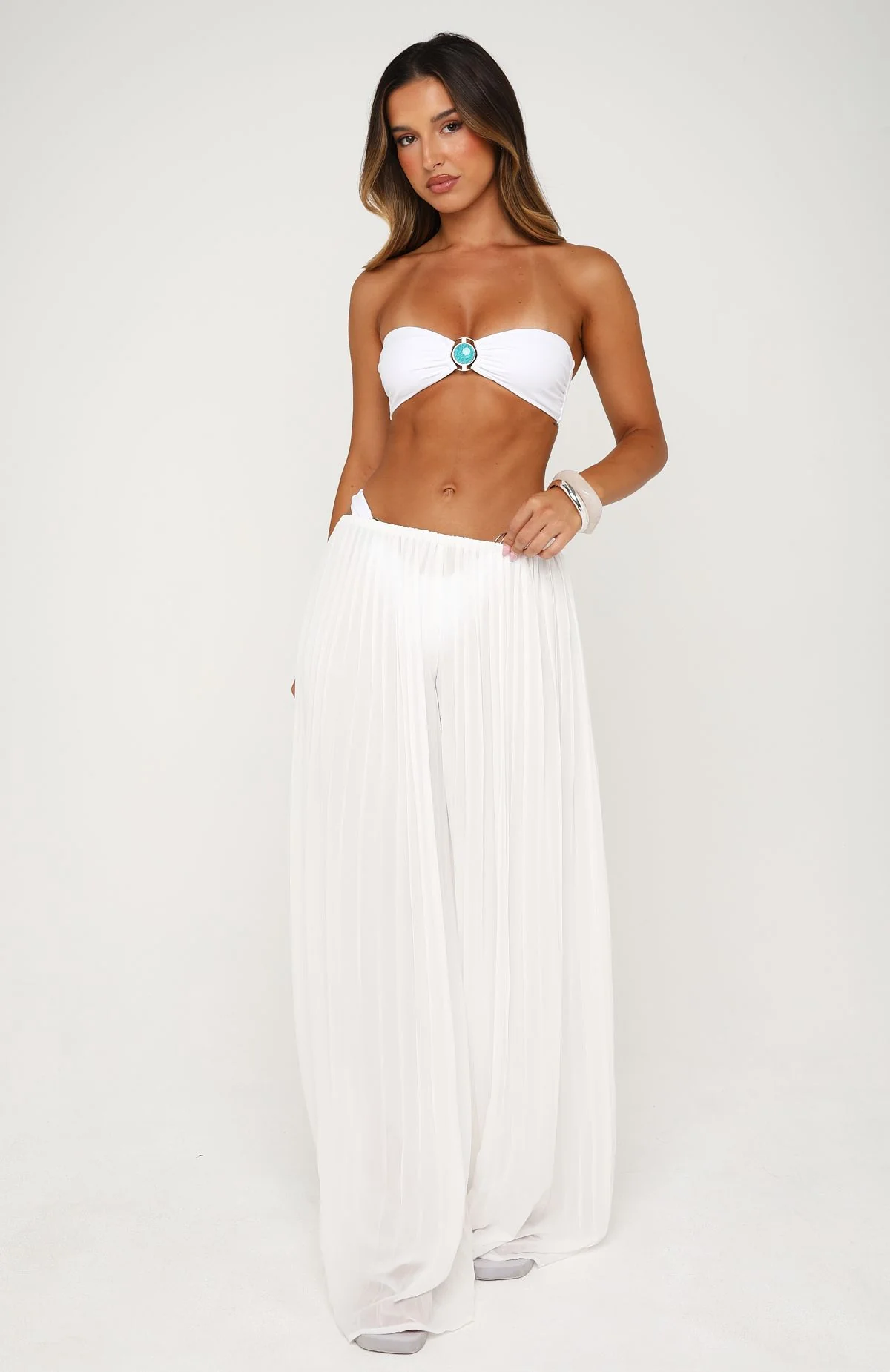 Breeze And Bare Pants Off White - Image 3