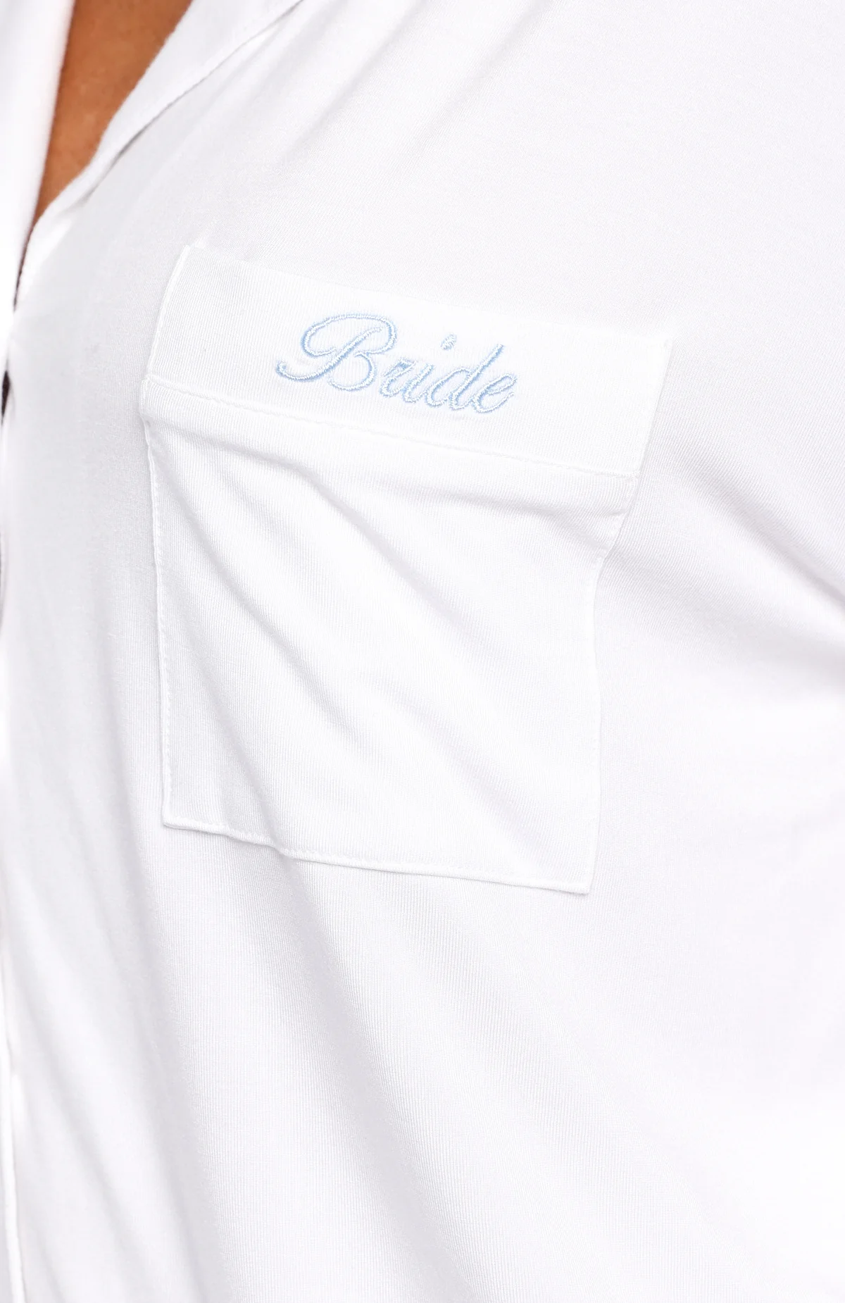 Bridal Party Long Sleeve Pyjama Set Off White - Image 2