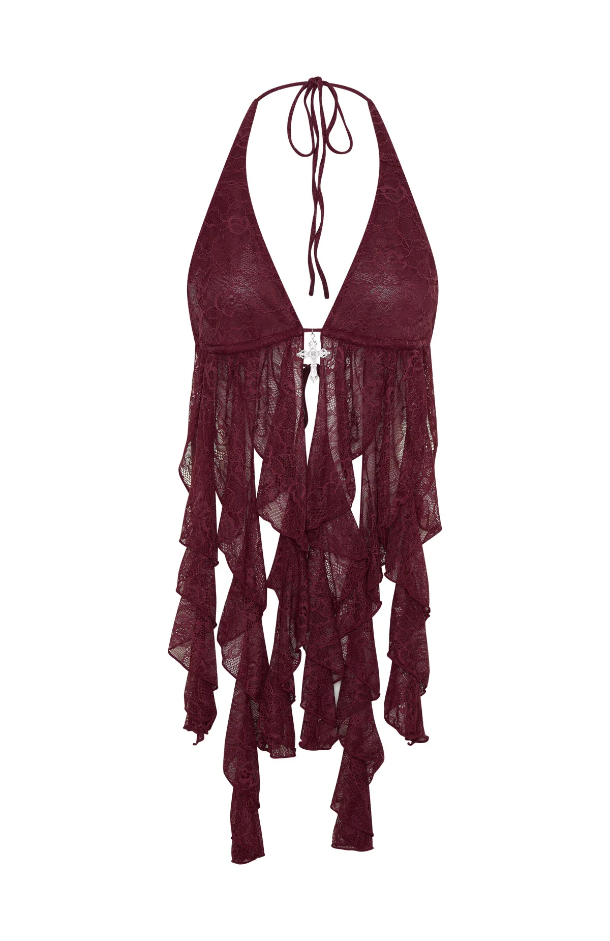 Bright Lights Halter Top Cherry Cola - Image 8