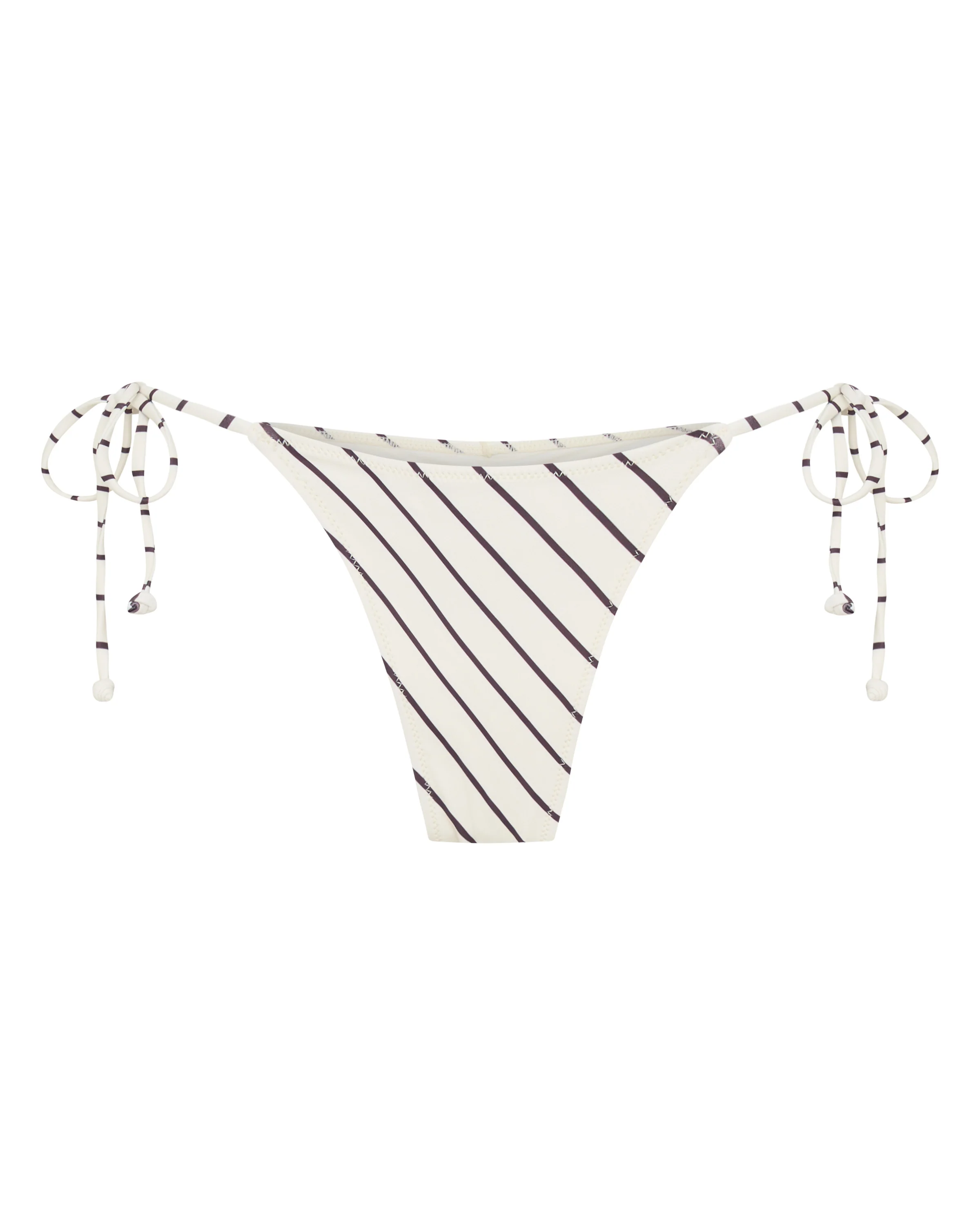 Cabo Bottoms Cream/Choc Stripe - Image 6