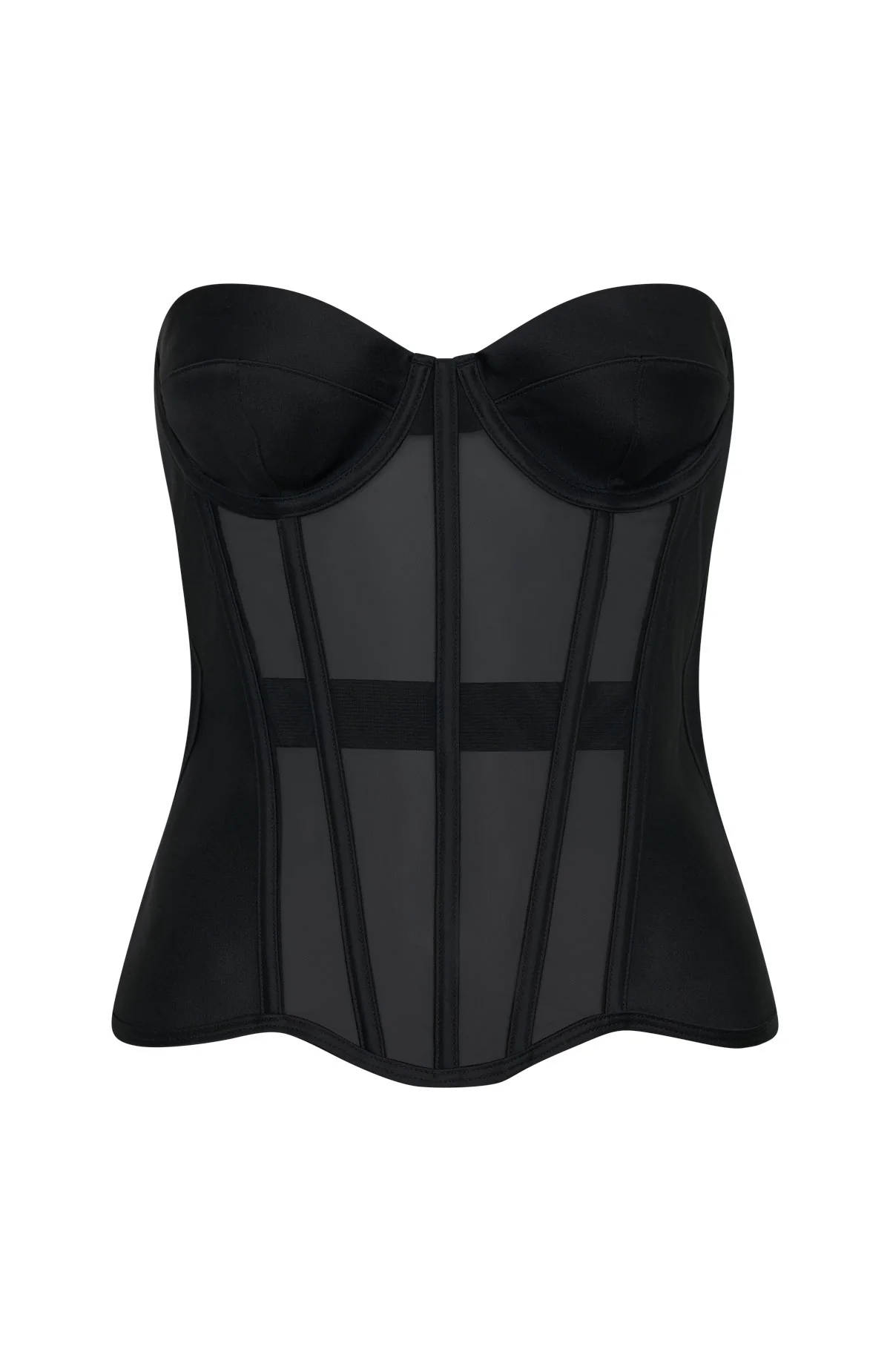 Call Me Your Baby Strapless Bustier Black - Image 6