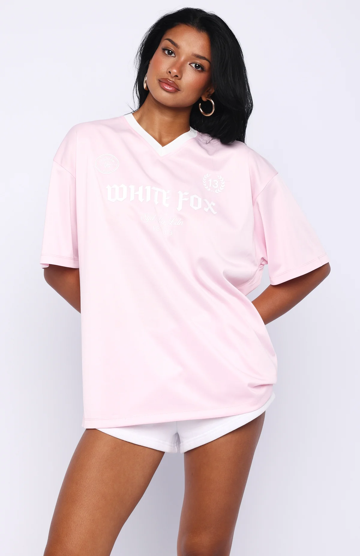 Came To Slay Oversized Jersey Pink - Image 2