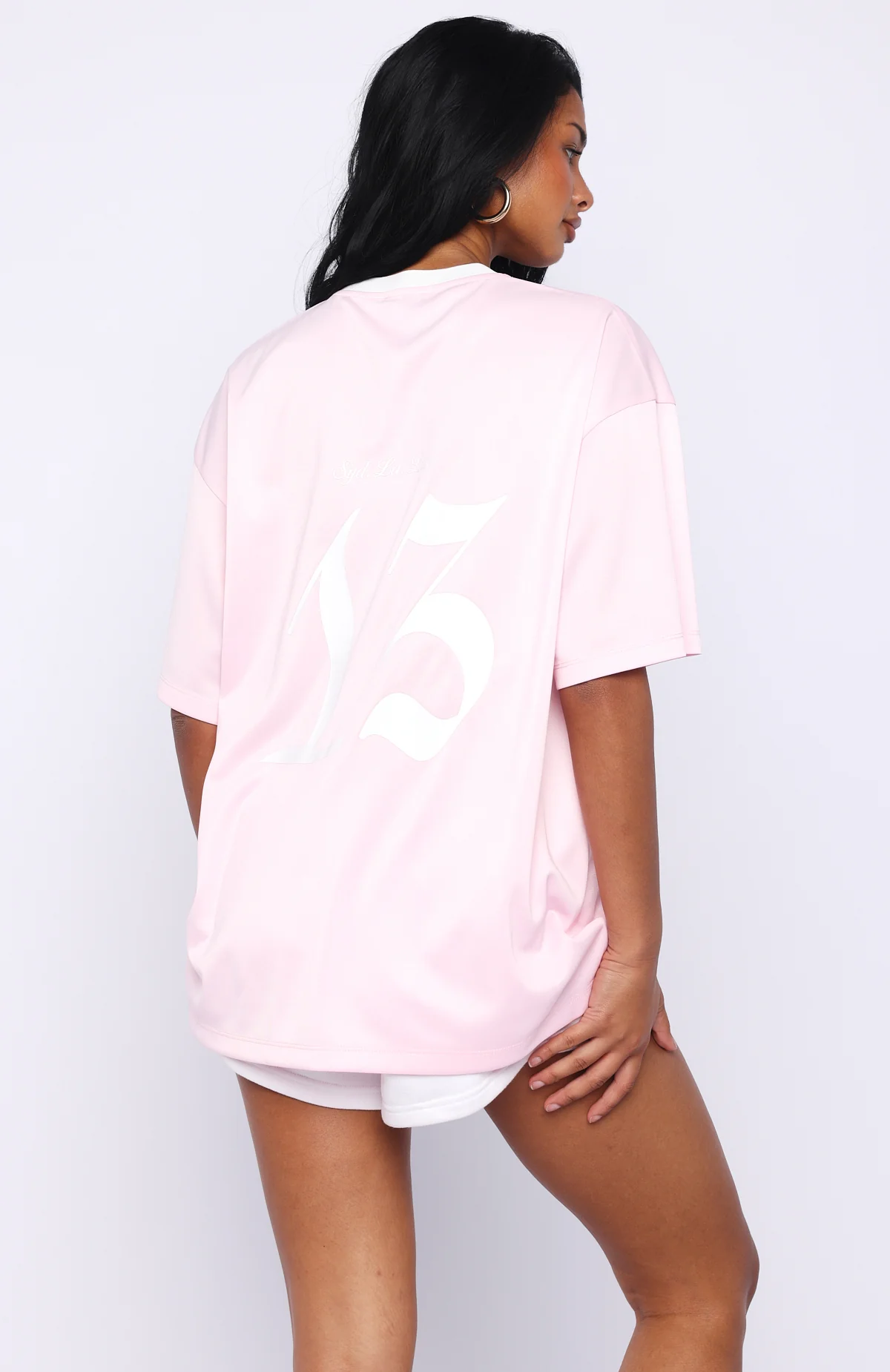 Came To Slay Oversized Jersey Pink - Image 4