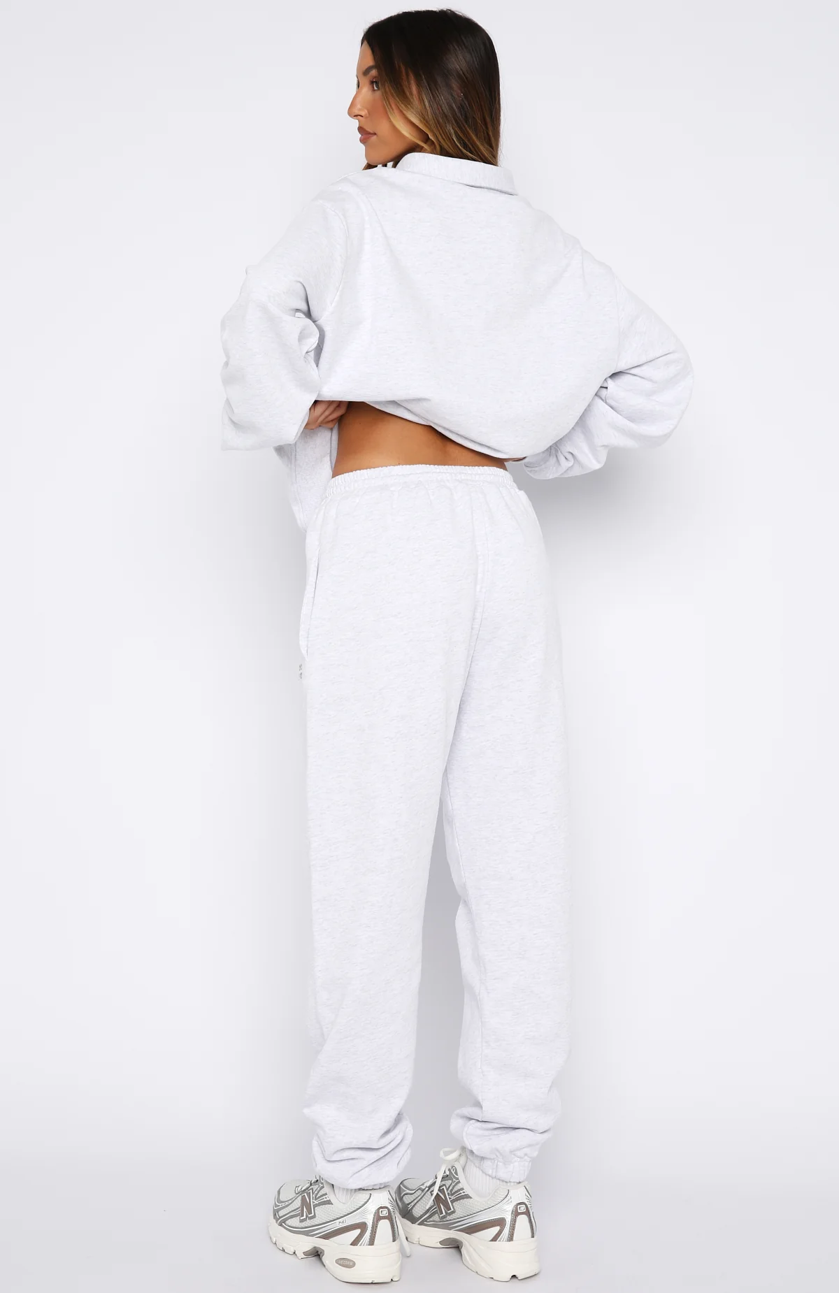 Can't Be Changed Sweatpants Grey Marle - Image 4