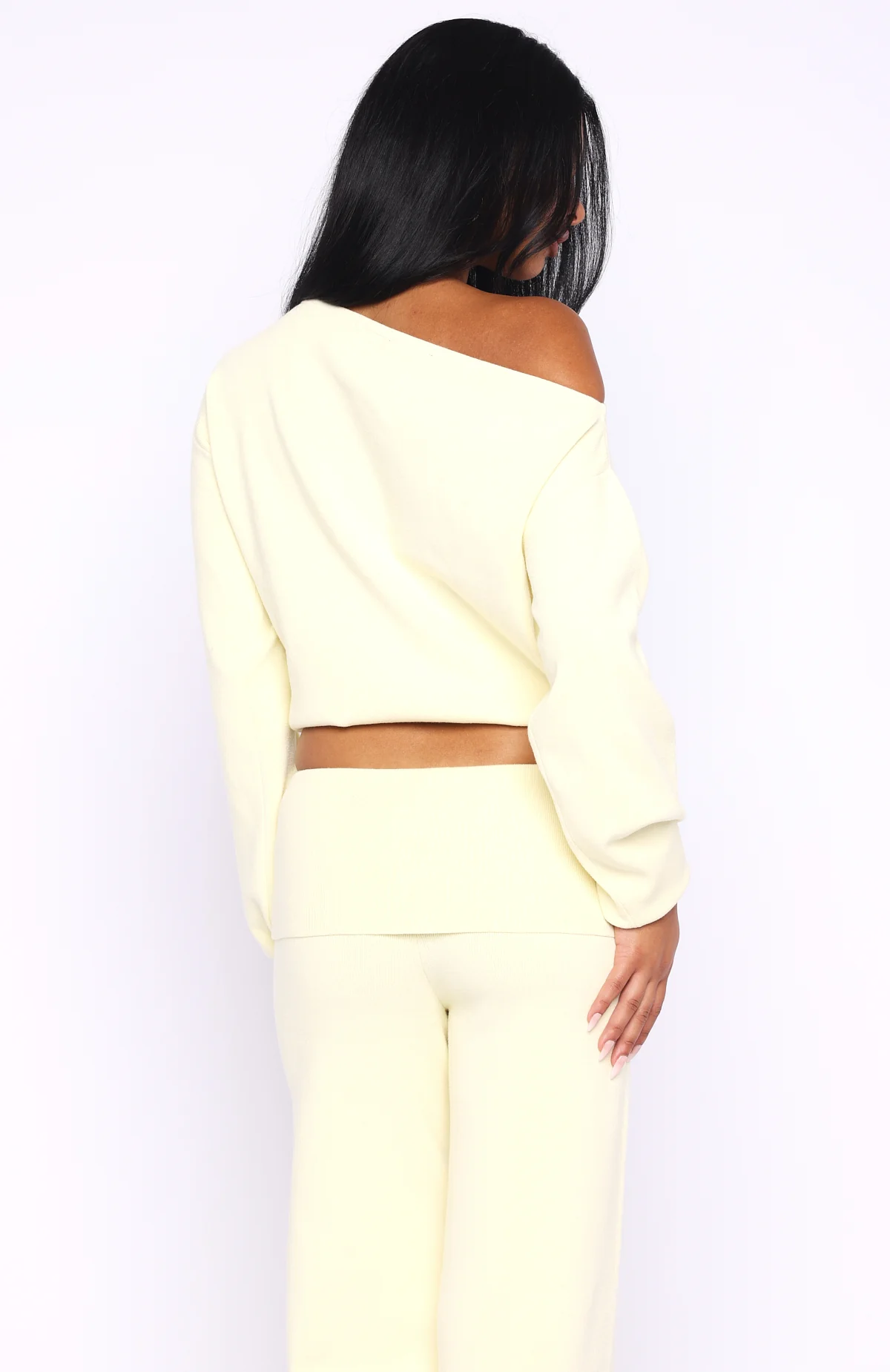Can't Find The Words Knit Sweater Lemon - Image 4