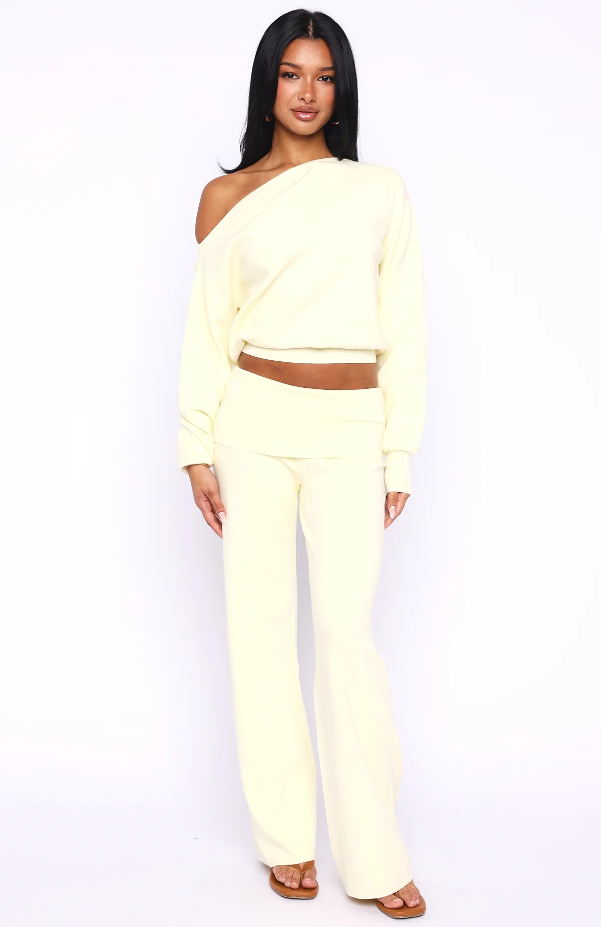 Can't Find The Words Knit Sweater Lemon - Image 5