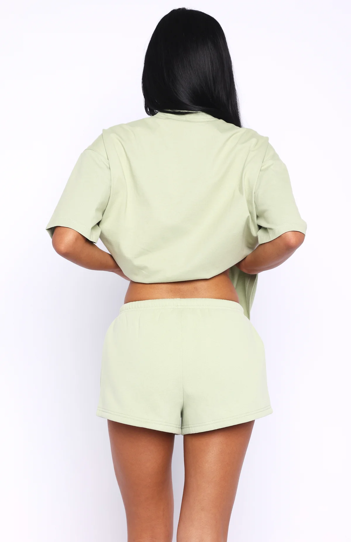 Can't Miss It Lounge Shorts Sage - Image 4