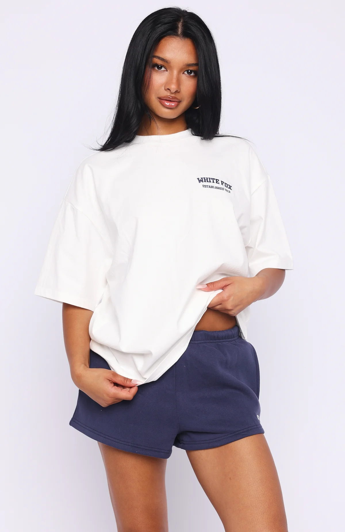 Can't Miss It Oversized Tee White - Image 2