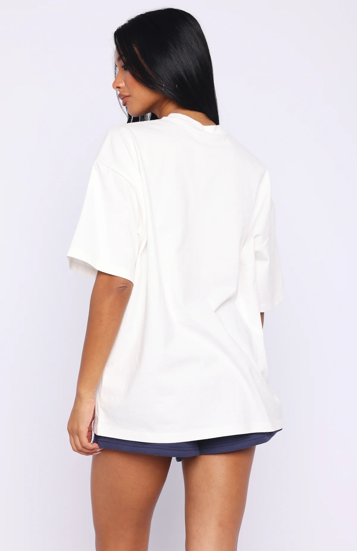 Can't Miss It Oversized Tee White - Image 4
