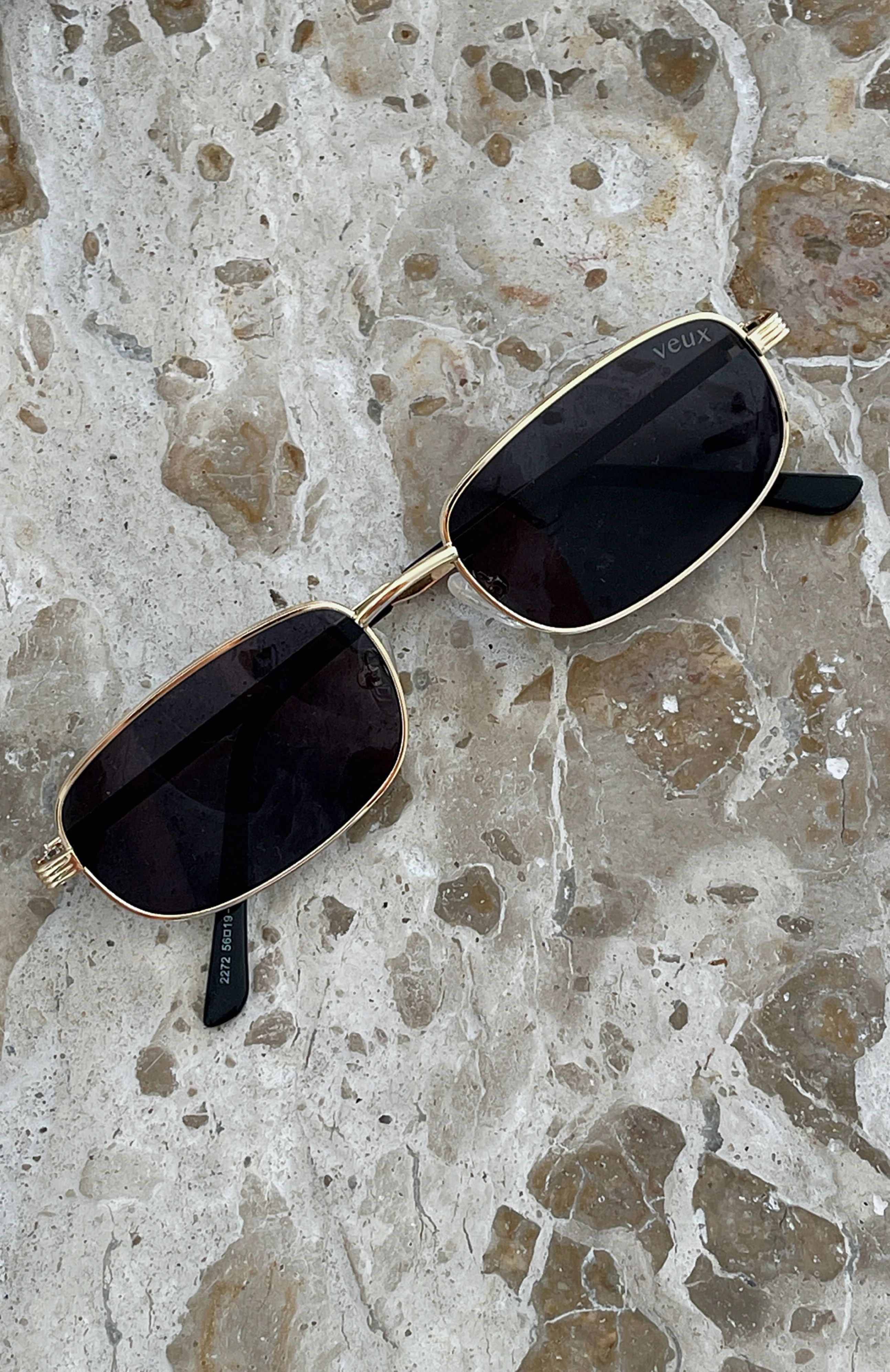 Canyon Sunglasses Gold/Black Lens - Image 4