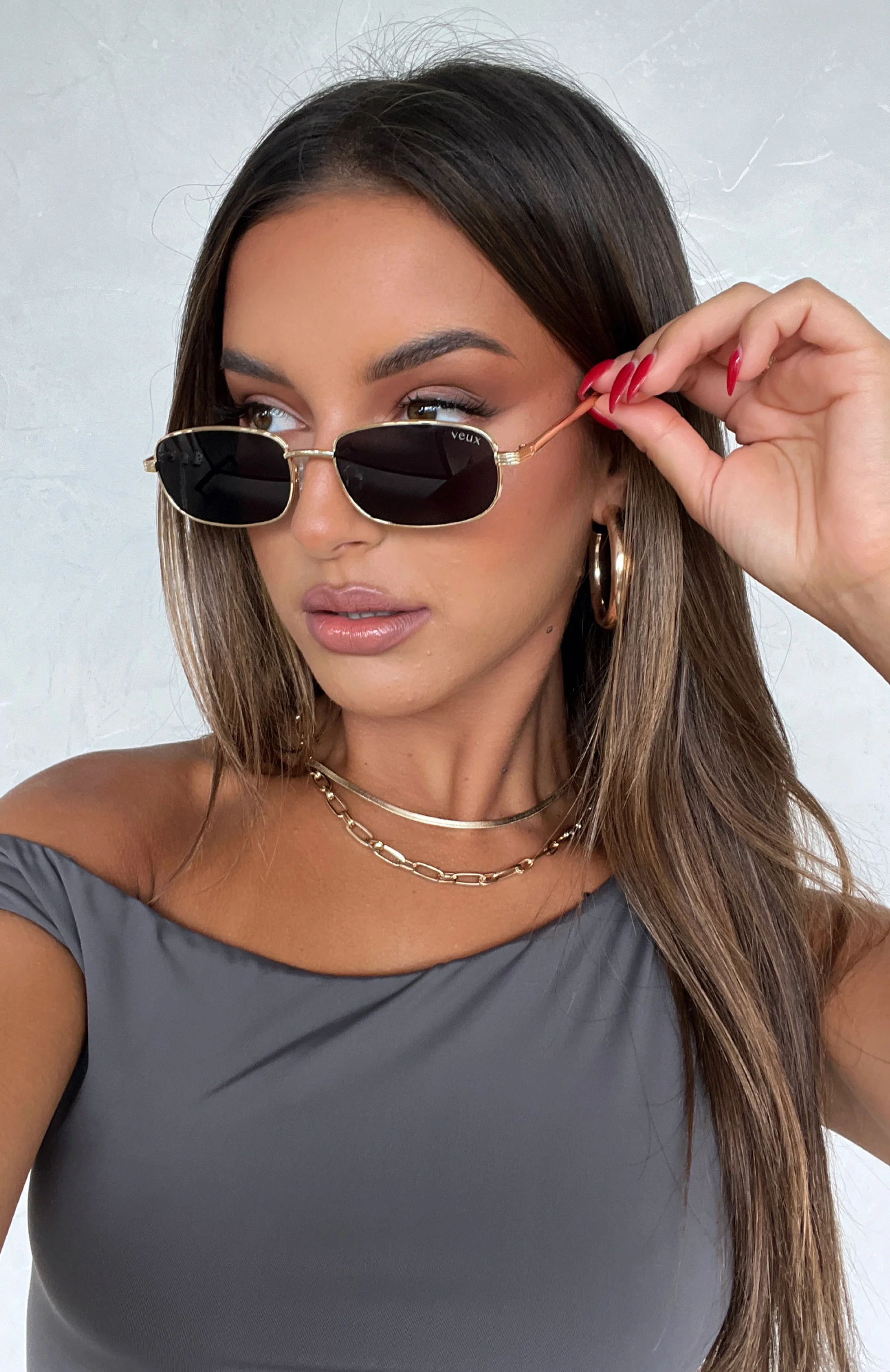 Canyon Sunglasses Gold/Black Lens - Image 6