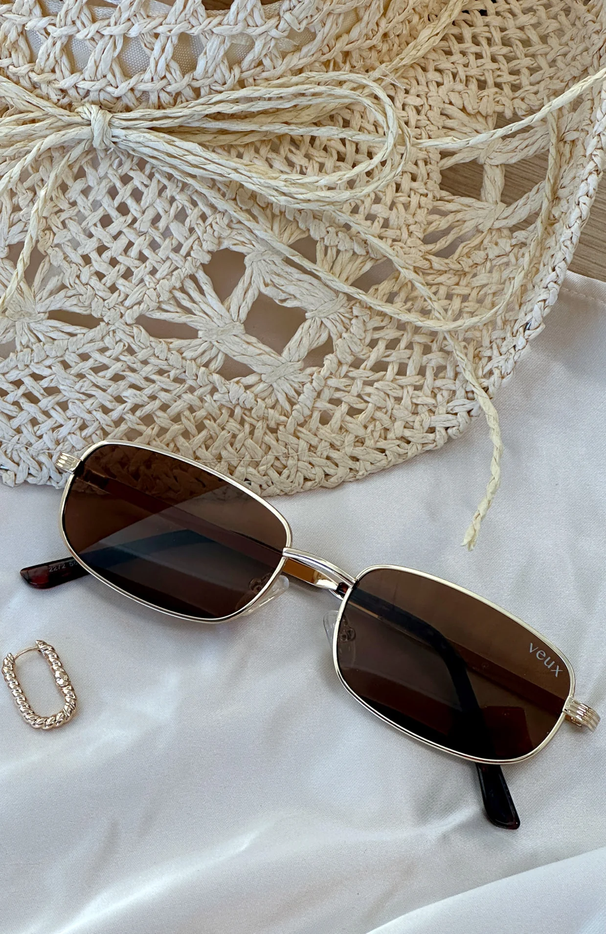 Canyon Sunglasses Gold/Brown Lens - Image 3