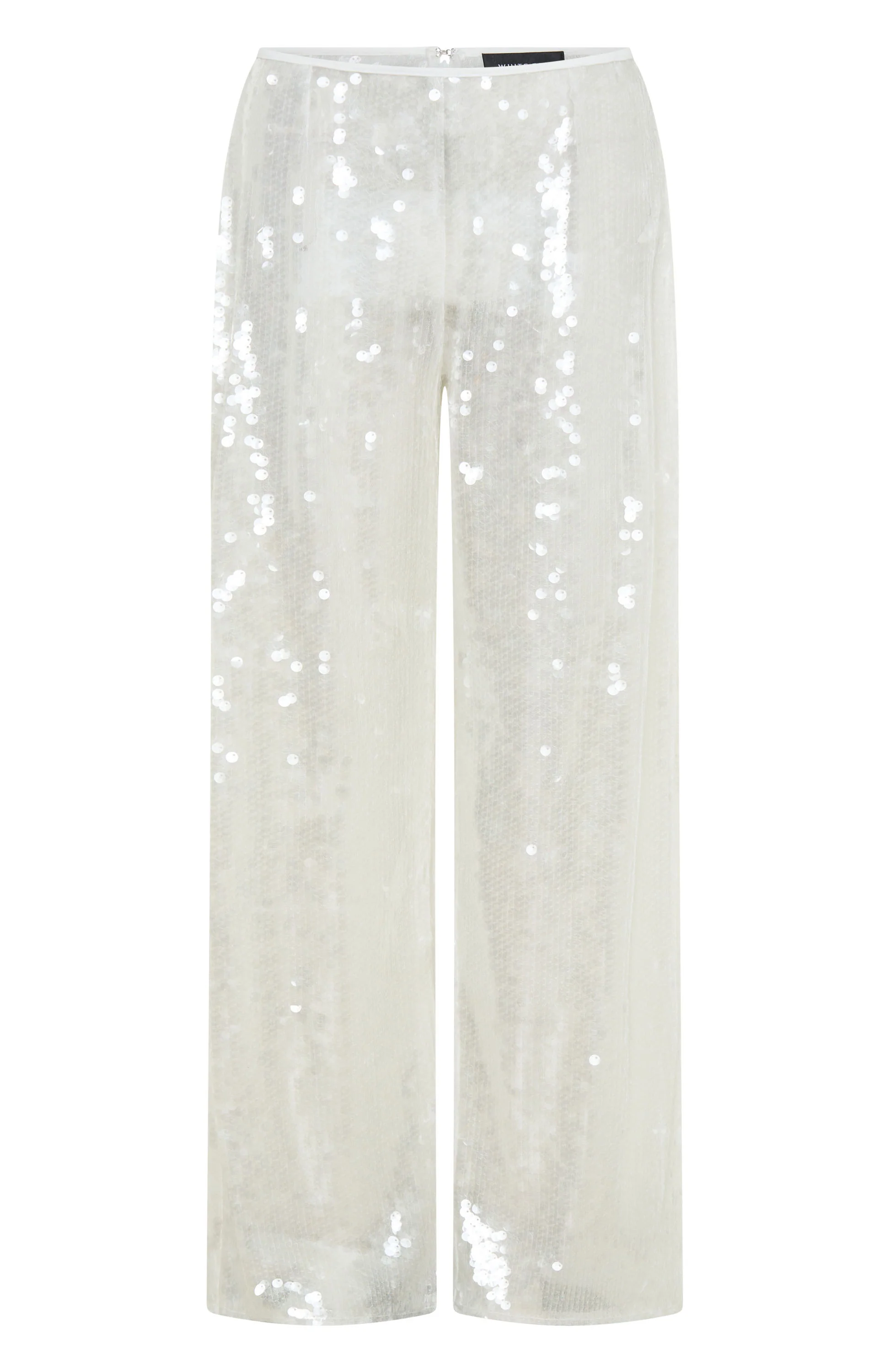 Caught Up In It Sequin Pants White - Image 5