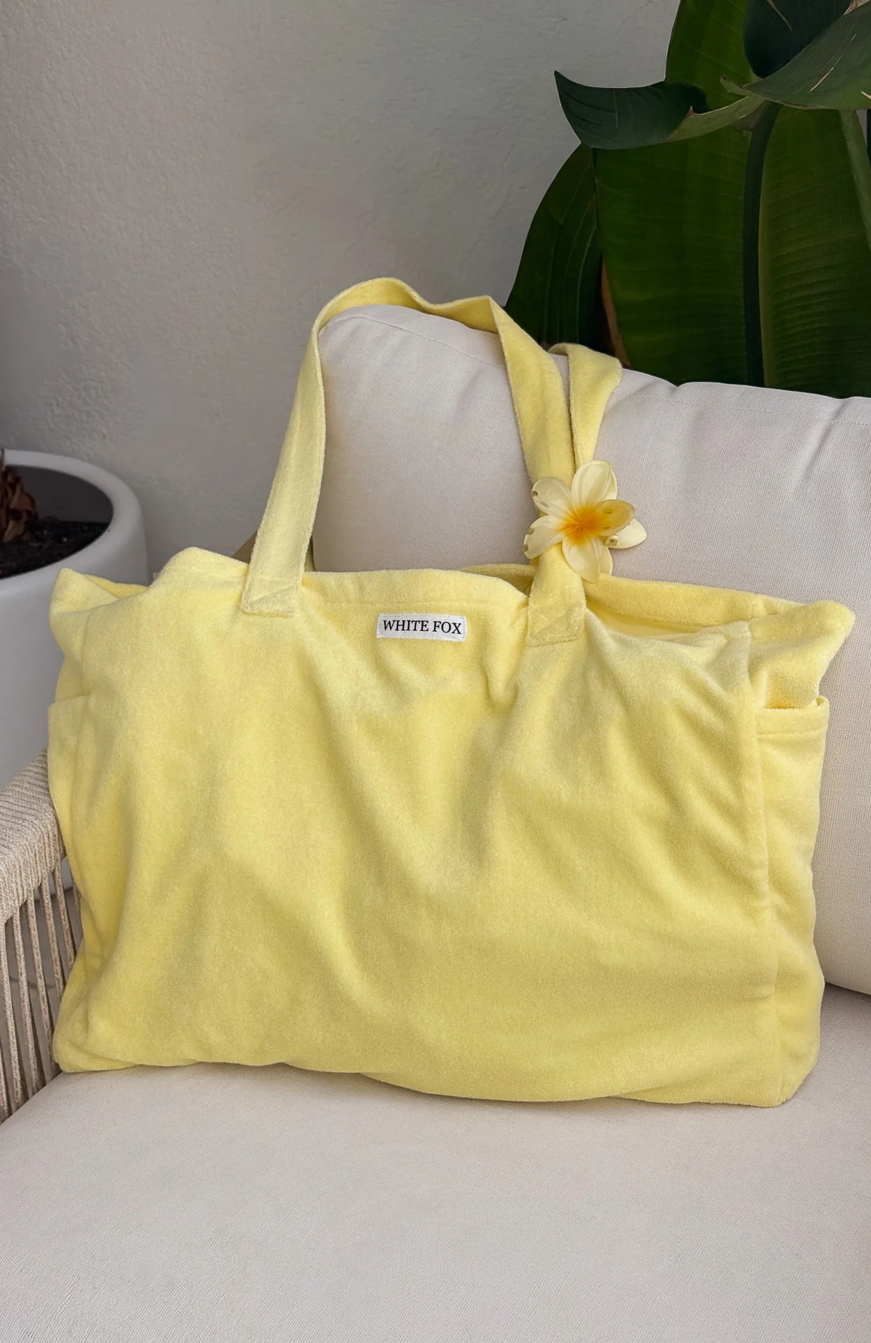Causing Commotion Terry Tote Lemon - Image 4