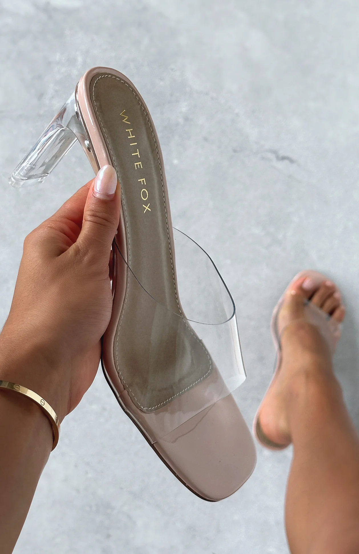 Celeste Mules Clear - Image 4