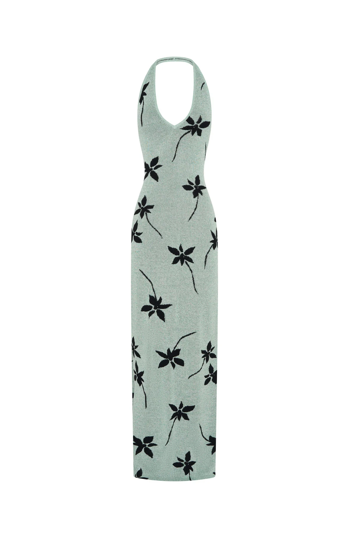 Chasing Heaven Knit Maxi Dress Mint - Image 5
